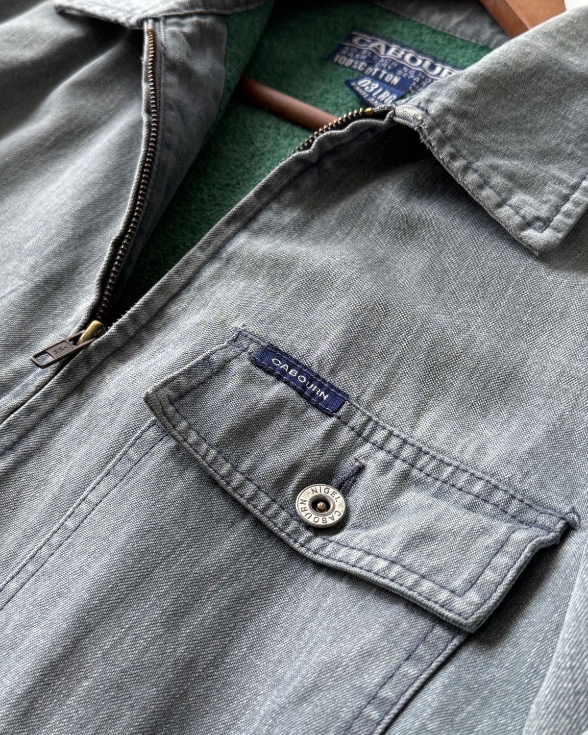 Nigel Cabourn VINTAGE NIGEL CABOURN TRUCKER DENIM JACKET Size US L / EU 52-54 / 3 - 5 Thumbnail