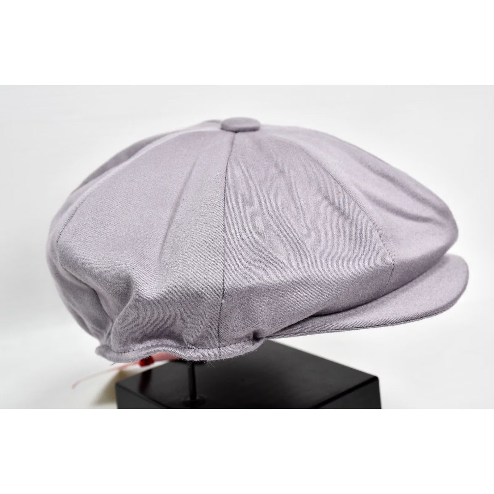 Vintage Christys' London Ellis 8 Piece Satin Wool Flat Cap L Wool Gray Mens Cap Size ONE SIZE - 2 Thumbnail