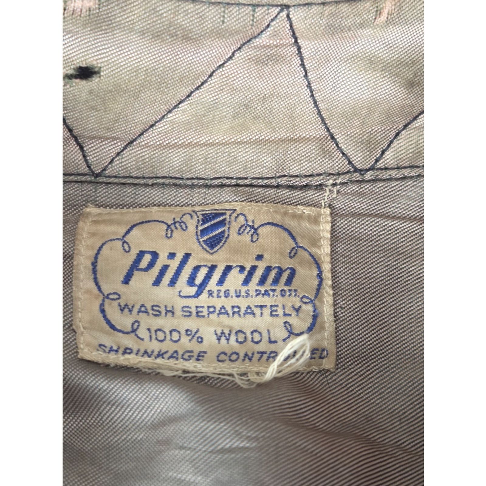 Vintage VINTAGE Pilgrim Shirt Mens L Buffalo Plaid Wool Flannel 50s 60s Distressed Size US L / EU 52-54 / 3 - 5 Thumbnail