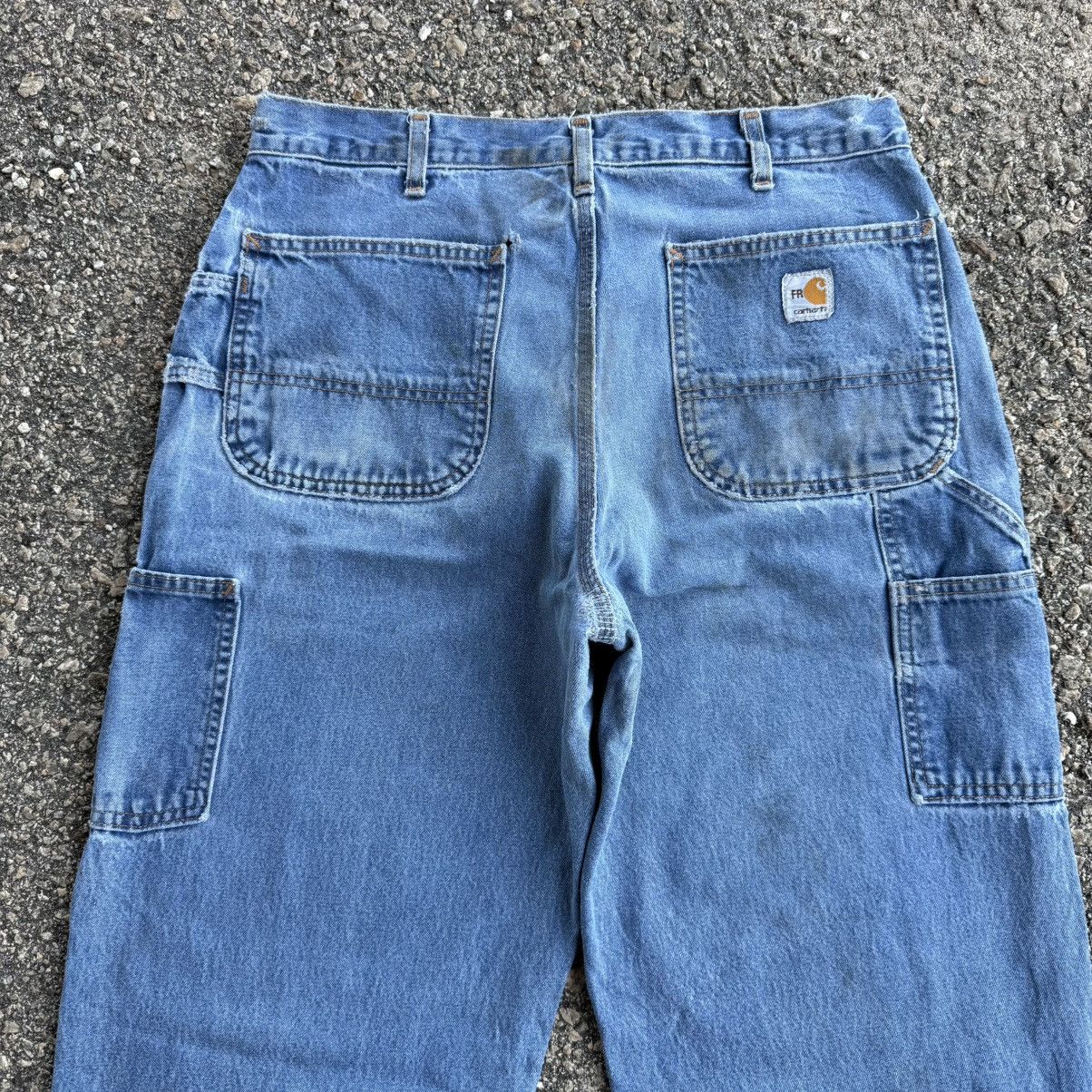 Carhartt VINTAGE CARHARRT STRAIGHT FADED CARGO PANTS Size US 34 / EU 50 - 9 Thumbnail
