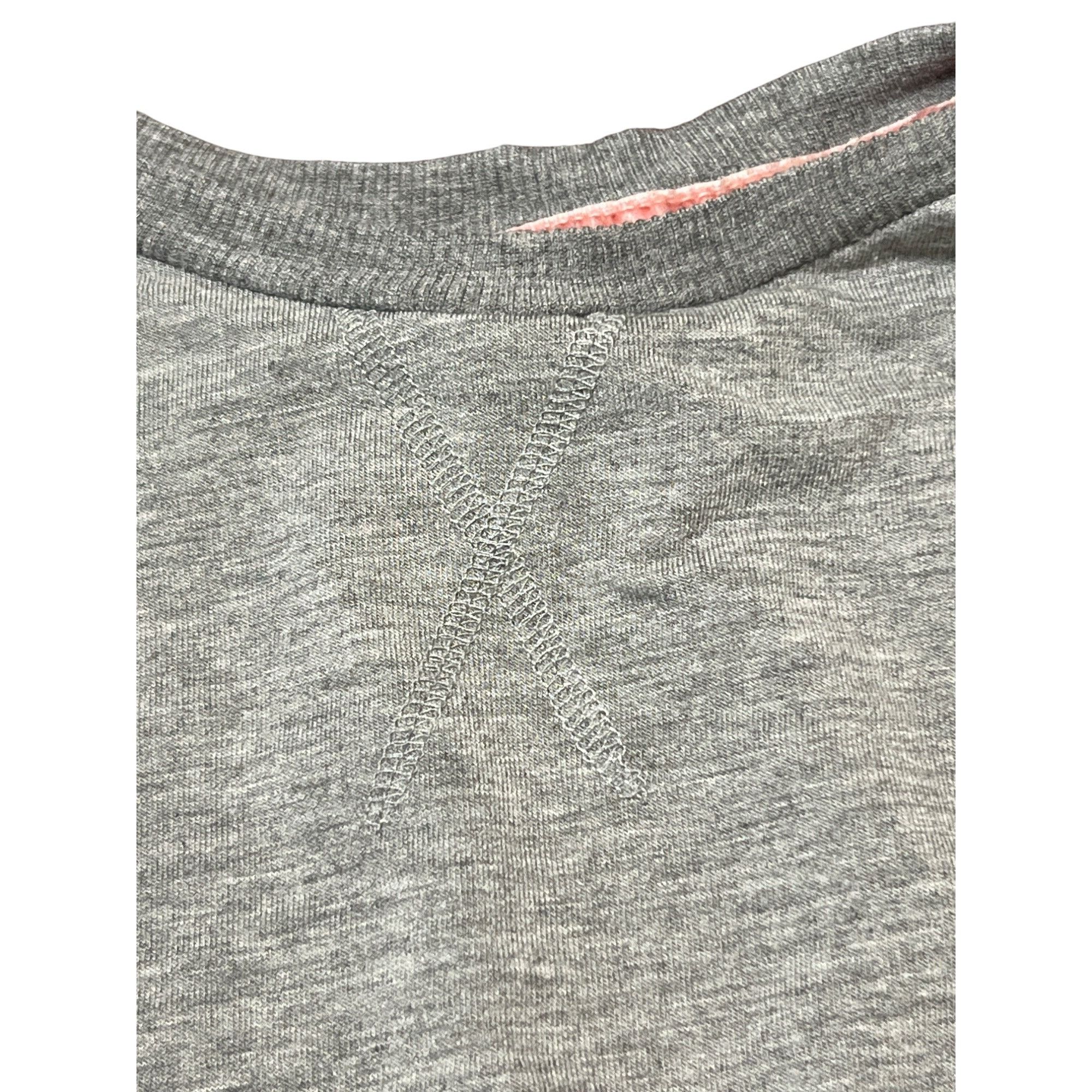 Other Gray Cupio Ruched Sleeve Pullover Lightweight Sweatshirt Tie Size M / US 6-8 / IT 42-44 - 2 Thumbnail