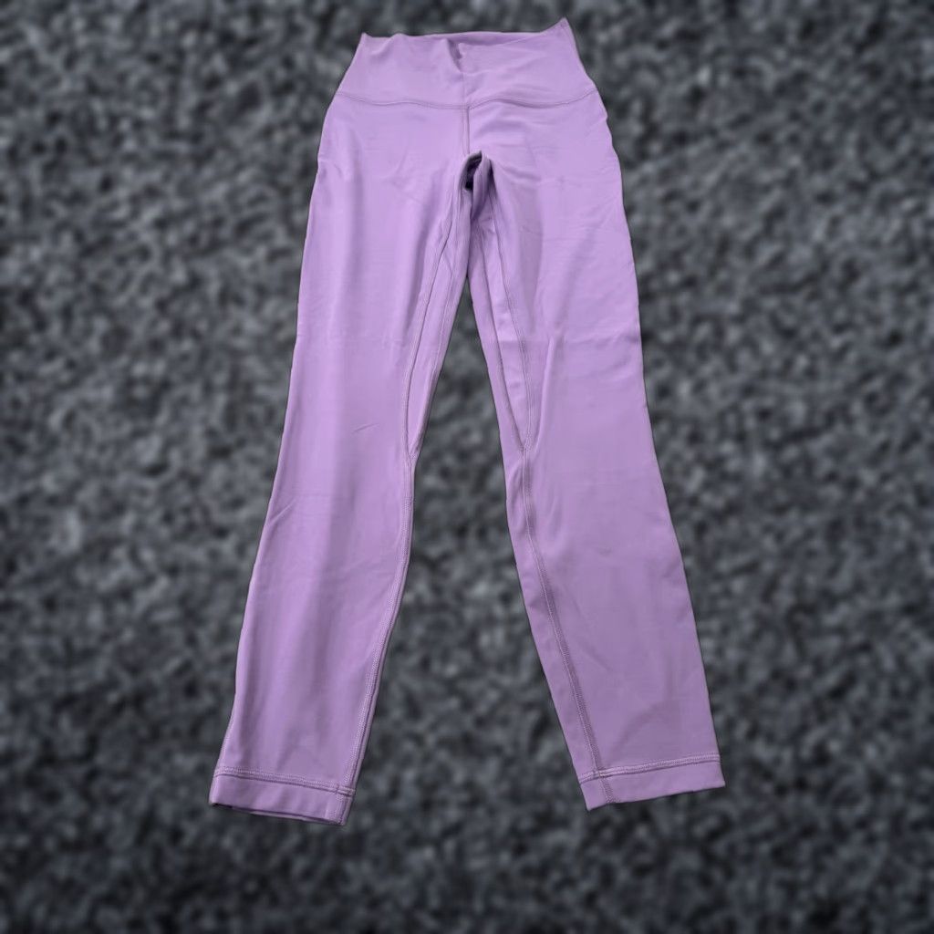 Lululemon Lululemon Wunder Under High-Rise Tight 25" Luxtreme Wisteria Purple / size 4 Womens Leggings, Activewear, Inseam 25 in, Pre-owned - Excellent Size ONE SIZE - 1 Thumbnail