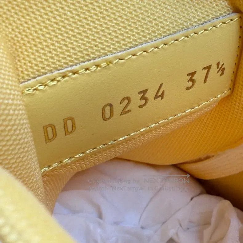 Louis Vuitton Louis Vuitton Trainer New White and Yellow shoes Size US 7 / IT 37 - 8 Thumbnail