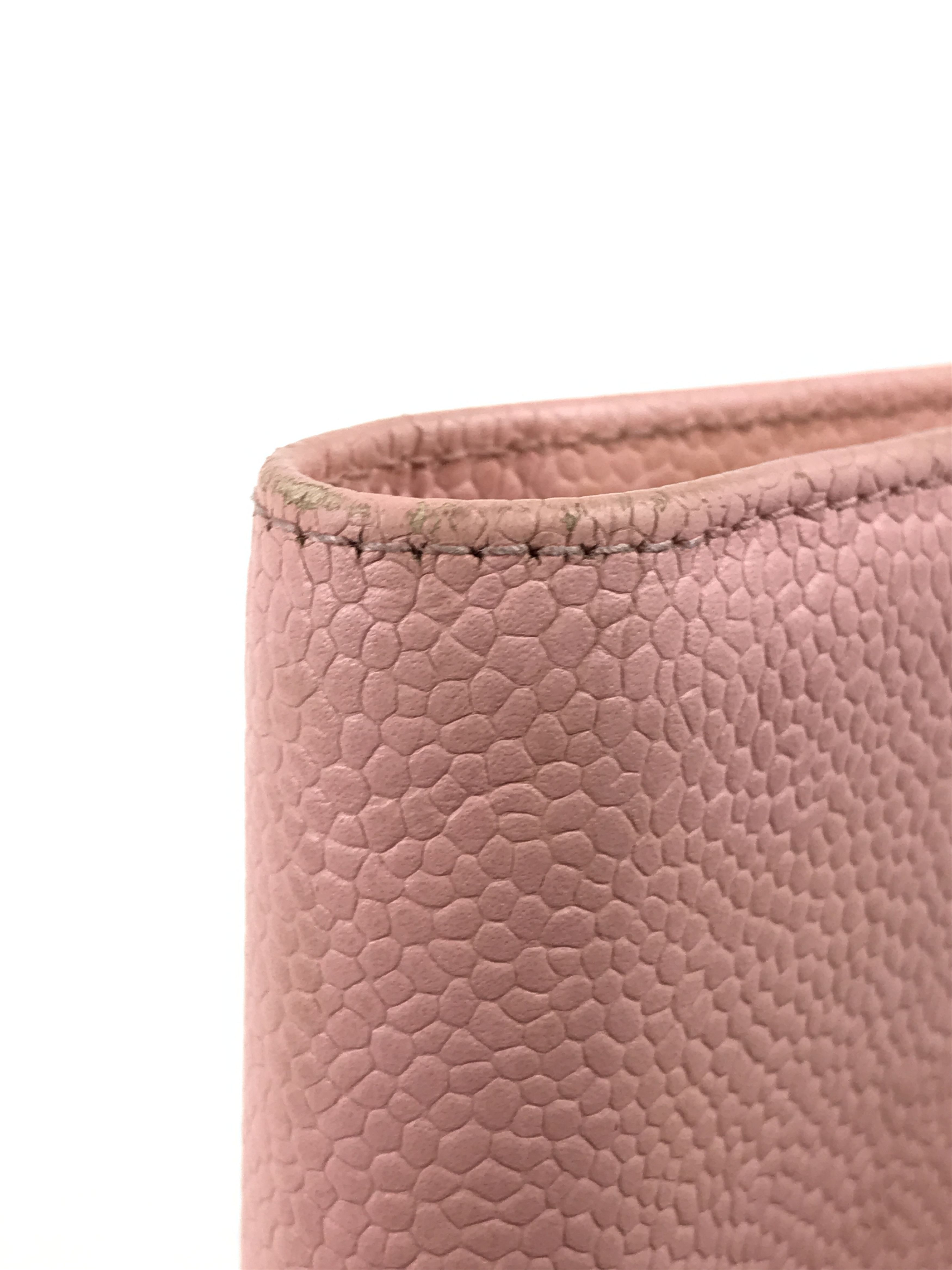 Chanel Vintage Chanel Pink CC Logo Caviar Leather Wallet With Box Size ONE SIZE - 17 Thumbnail