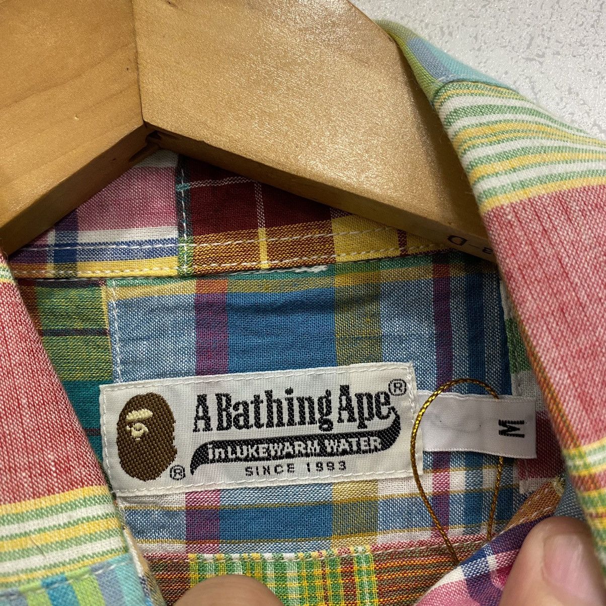 Bape Bape Point Logo Light Patchwork L/S Shirt Size US M / EU 48-50 / 2 - 5 Thumbnail