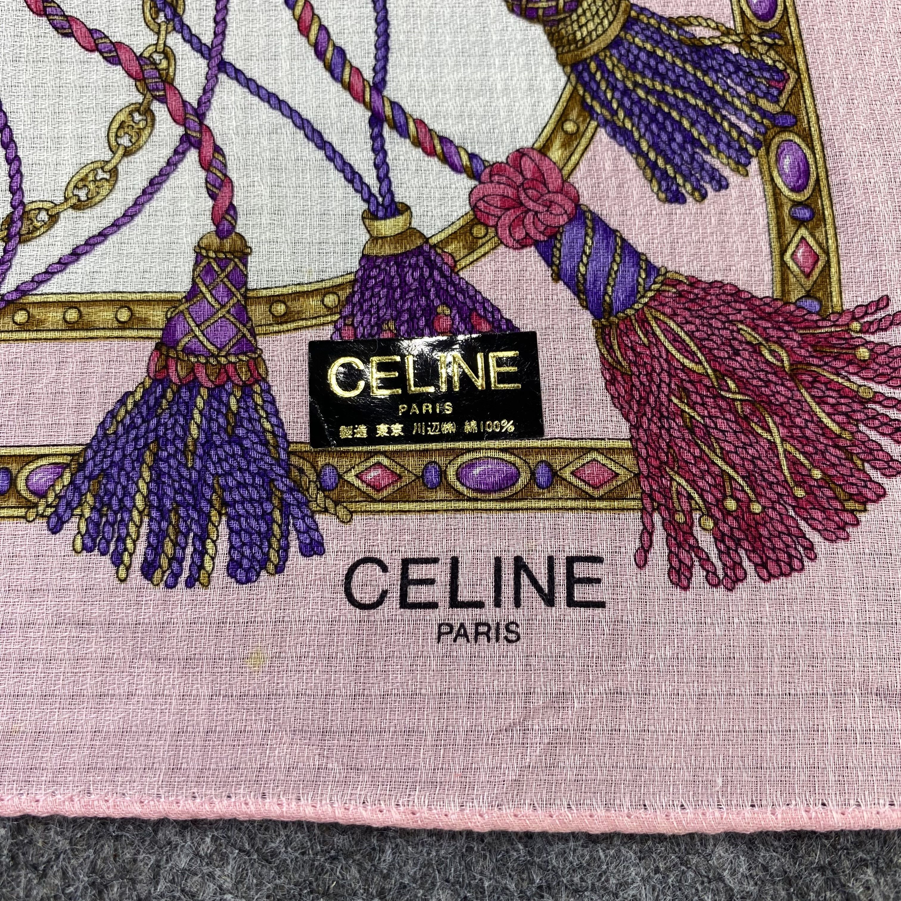 Celine Celine Handkerchief / Bandana / Neckerchief-B1246 Size ONE SIZE - 5 Thumbnail