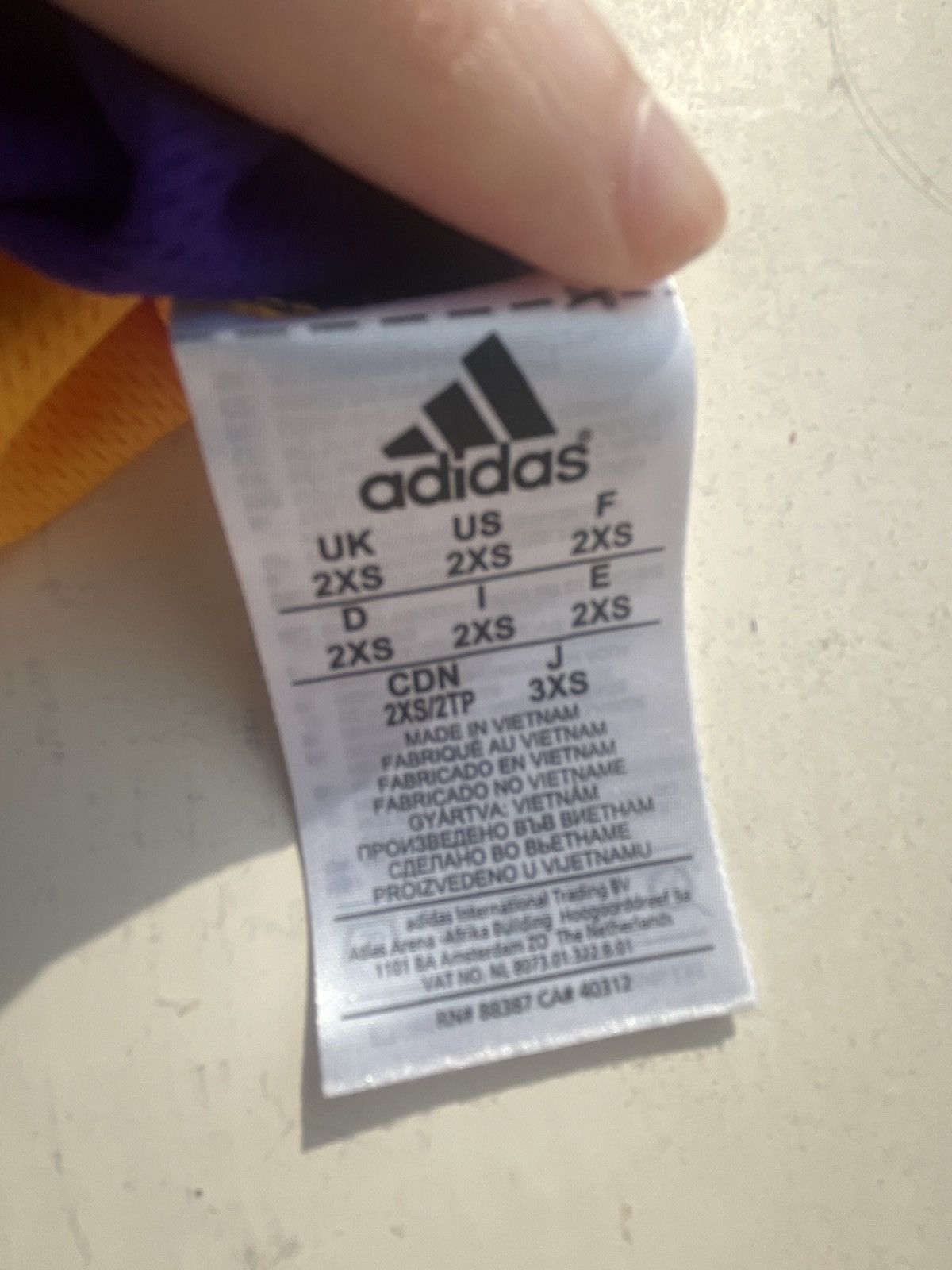 Adidas lakers Kobe jersey Size US XXS / EU 40 - 7 Thumbnail