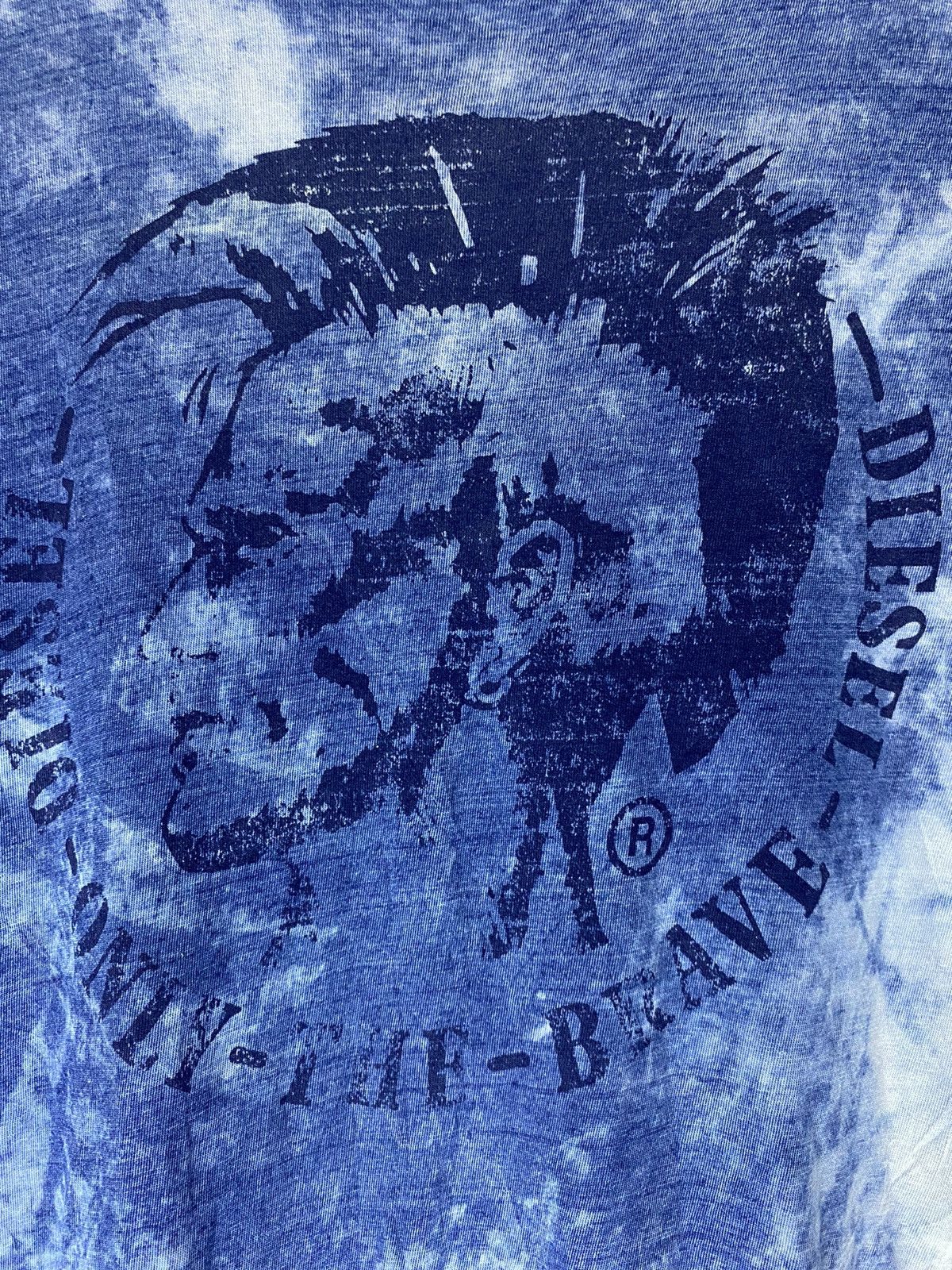 Diesel × If Six Was Nine × Japanese Brand 2000s diesel distressed punk tie dye tee Size US XL / EU 56 / 4 - 3 Thumbnail