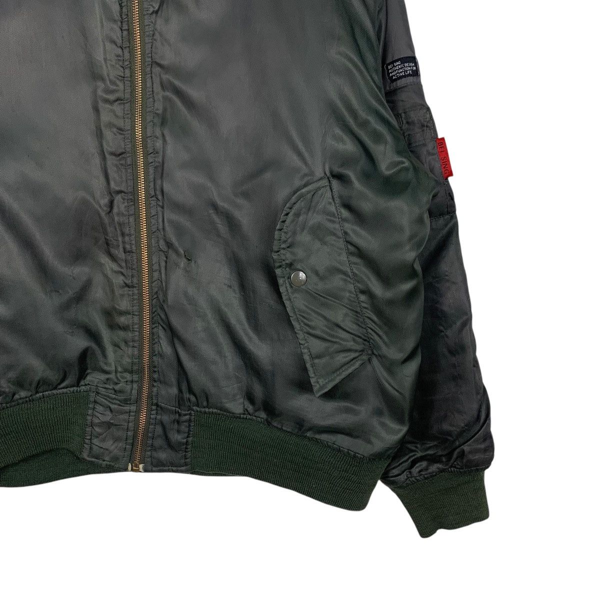 Japanese Brand BEI SING Work Bomber Jacket #1994-C87 Size US L / EU 52-54 / 3 - 4 Thumbnail