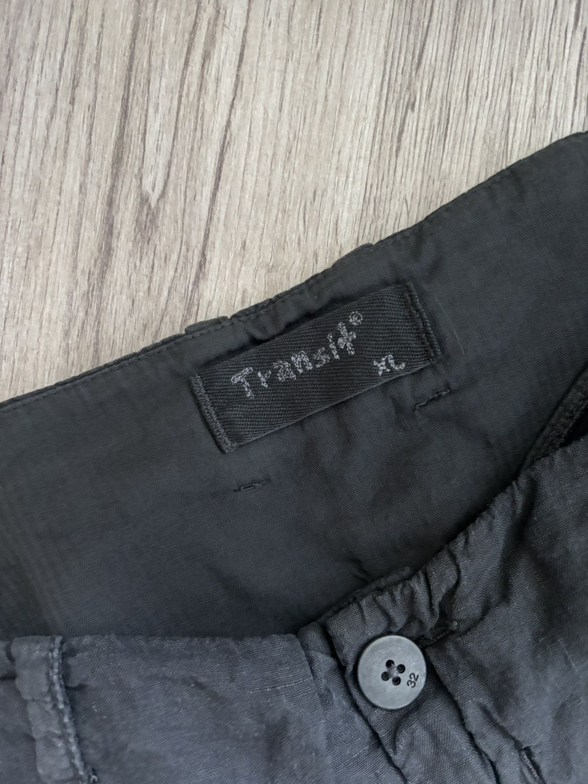 Transit Transit Linen Pants Gray XL Size US 36 / EU 52 - 4 Thumbnail