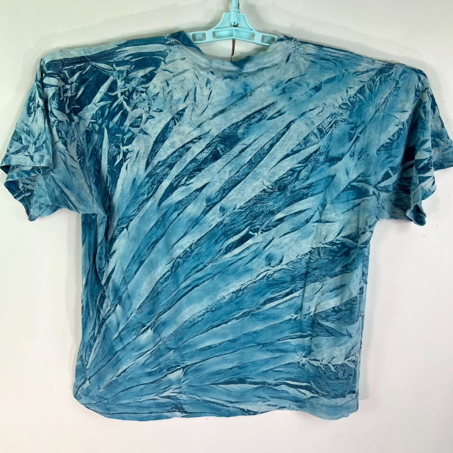 Jerzees Ice Crystal Tie Dye T Shirt Adult Size L Blue Jerzees Size US L / EU 52-54 / 3 - 5 Thumbnail