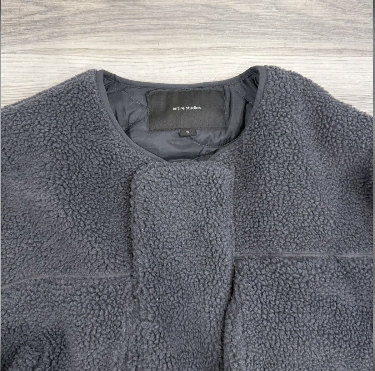 Entire Studios Entire Studios Gray Fluffy Jacket Rare Size US XL / EU 56 / 4 - 2 Thumbnail