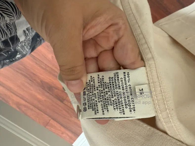Hermes Hermes White Denim Jacket Size XS / US 0-2 / IT 36-38 - 2 Thumbnail