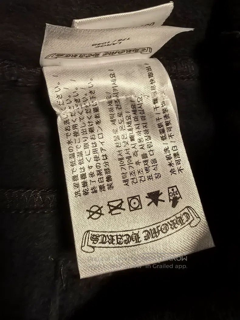 Chrome Hearts CHROME HEARTS Size L Solid color cotton Sanskrit letter kni Size US 32 / EU 48 - 8 Thumbnail
