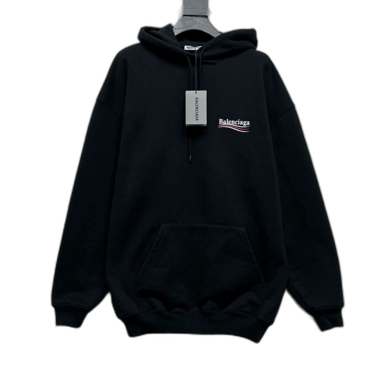 Balenciaga Balenciaga Wave Coke Black Hoodie Size US XS / EU 42 / 0 - 1 Thumbnail