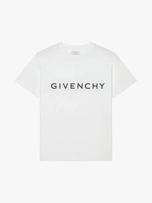 o1srvl11e0625 Oversized Fit T-Shirt in White