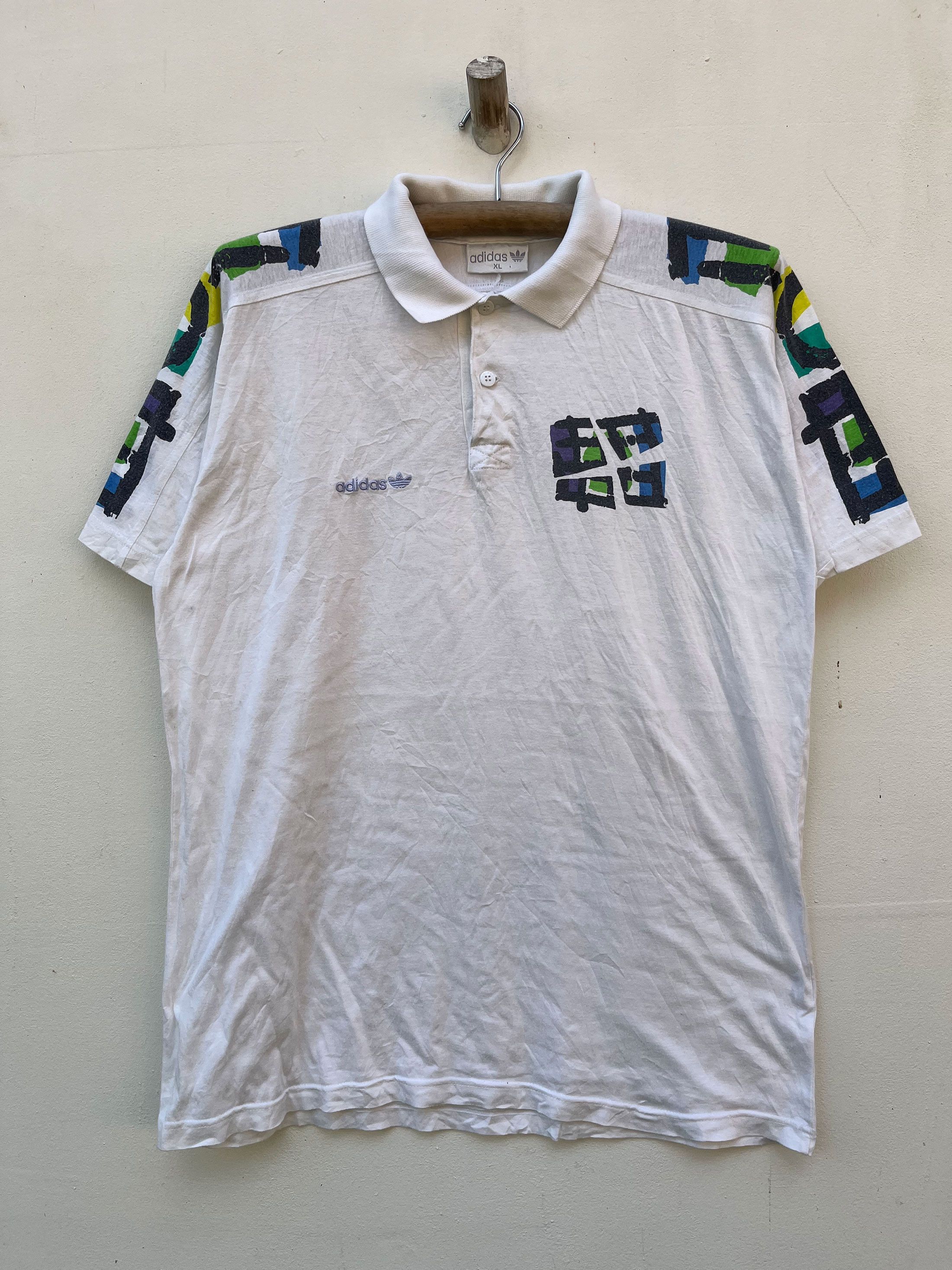 Sports Specialties Vintage Adidas Stefen Edberg Tennis Atp Tour Short Sleeve Size US XL / EU 56 / 4 - 1 Thumbnail