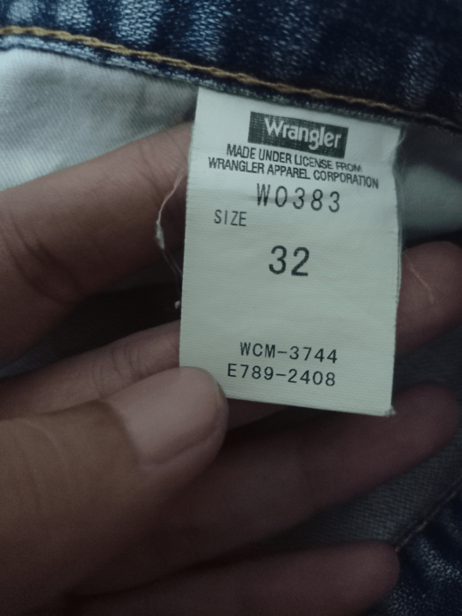 Wrangler Vintage Wrangler Blue Wash Distressed Baggy Jeans 32x28 Size US 32 / EU 48 - 11 Thumbnail