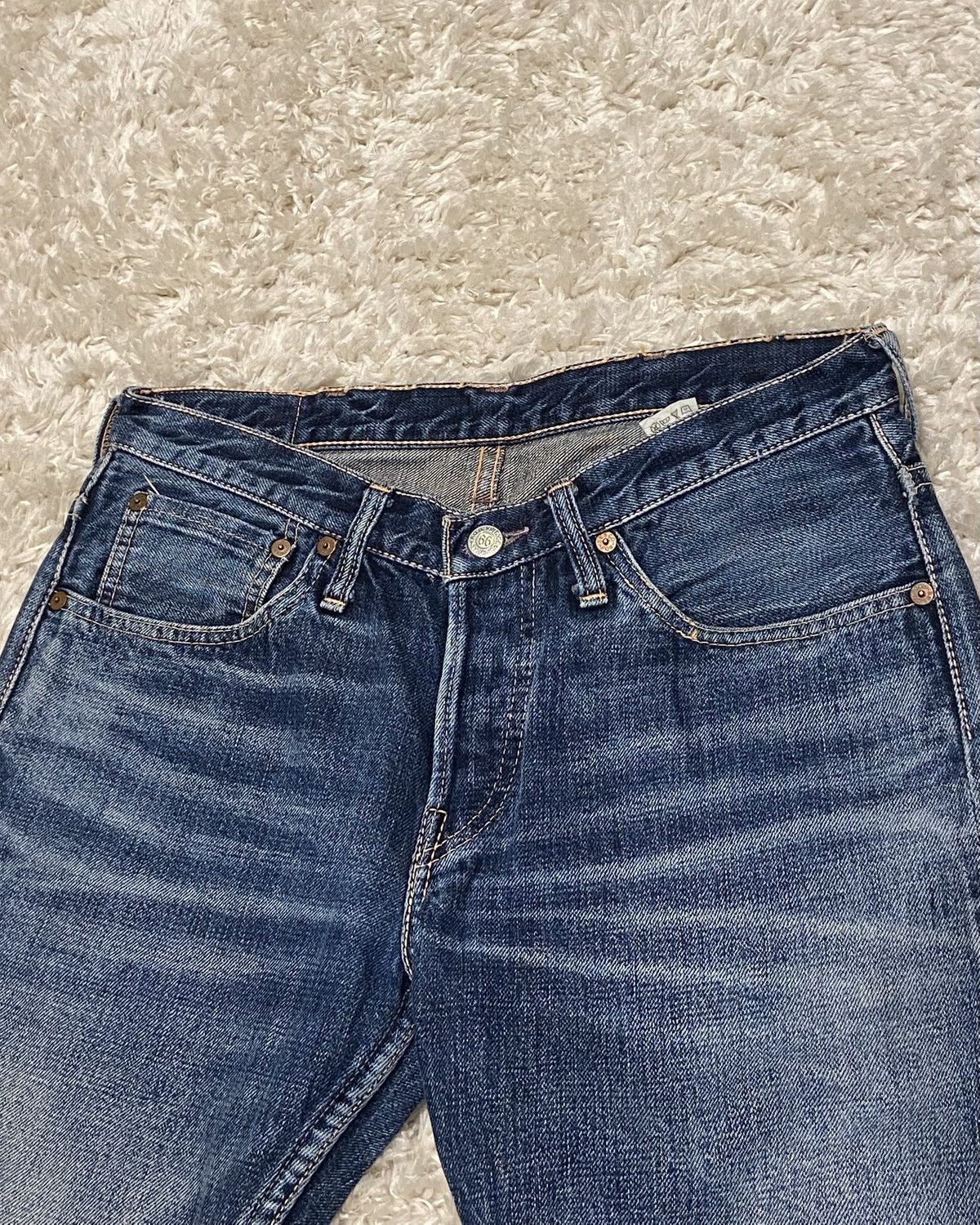 FOB Factory Jean FOB Factory Lot F-157 Selvedge 15oz Made in Japan Size US 31 - 9 Thumbnail
