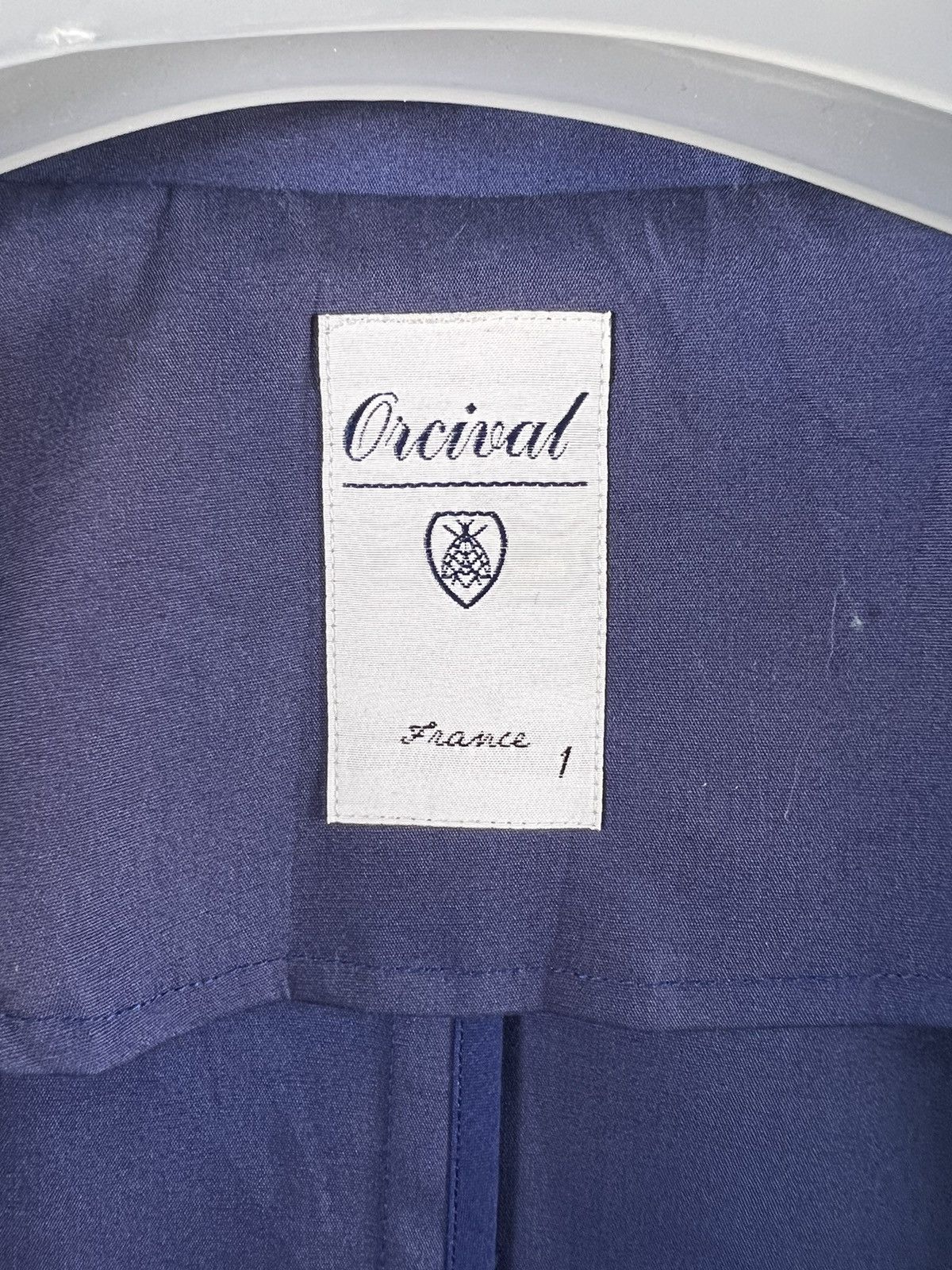 Orcival 🔥 ORCIVAL FRANCE LONG COAT HOODED HIDDEN BUTTON Size US S / EU 44-46 / 1 - 9 Thumbnail