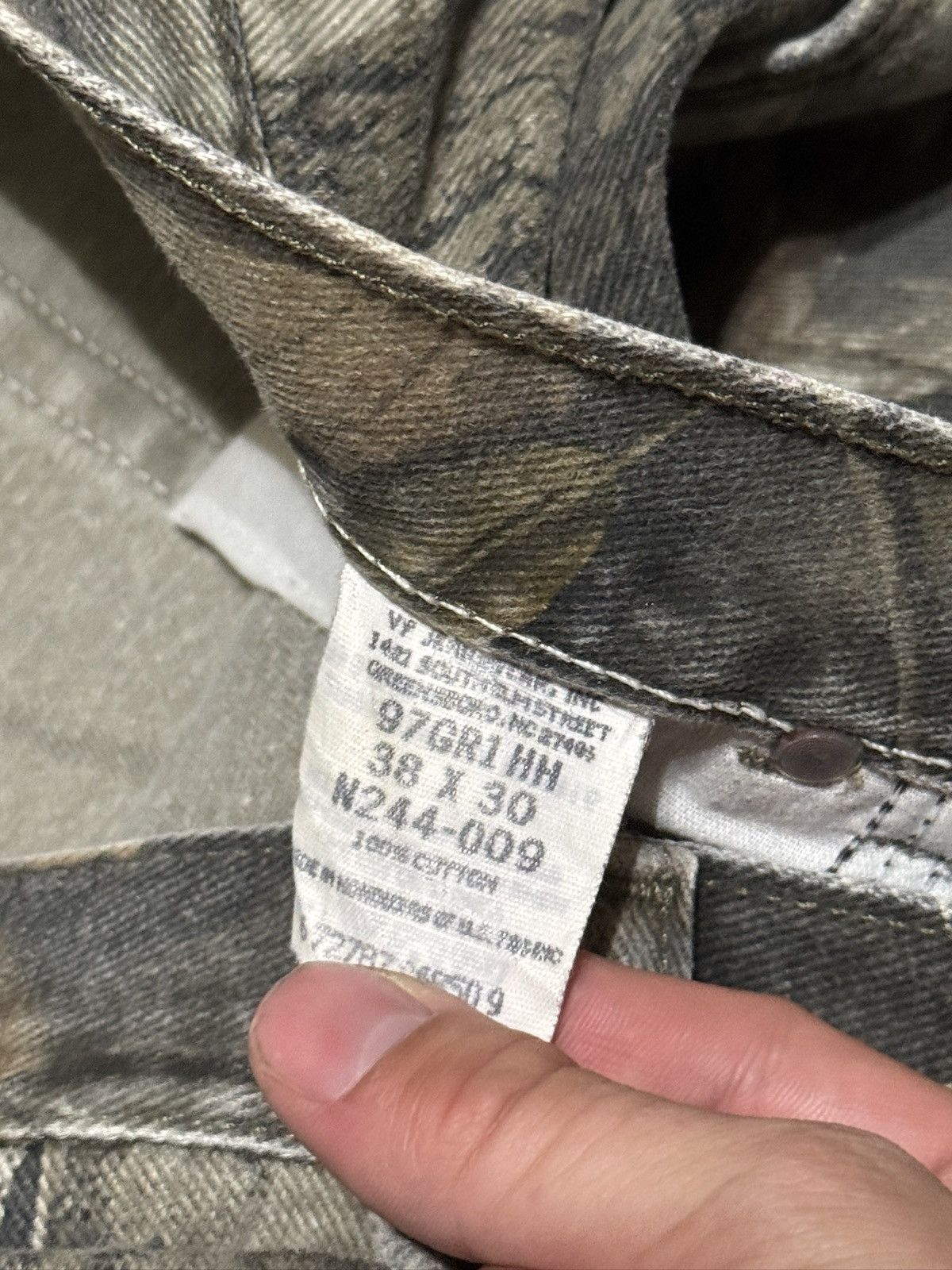 Realtree Vtg Y2K Wrangler Realtree Baggy Skater Hip Hop Camo Pants Size US 37 - 4 Thumbnail