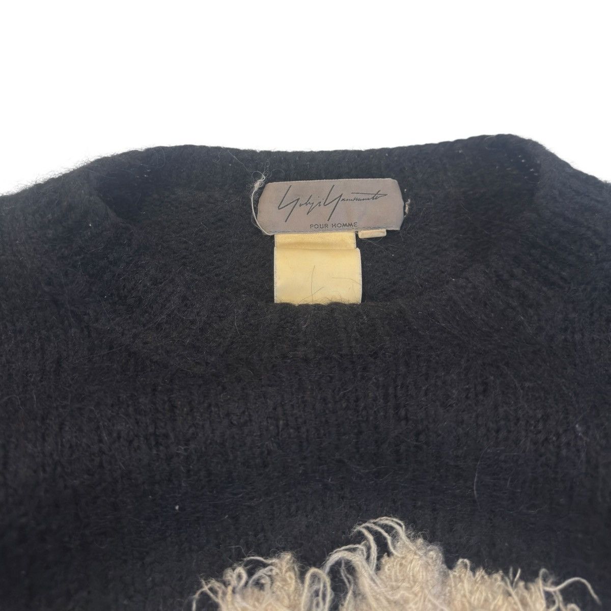 Yohji Yamamoto Yohji Yamamoto AW94 Skull Intarsia Mohair Knit M Size US M / EU 48-50 / 2 - 5 Thumbnail