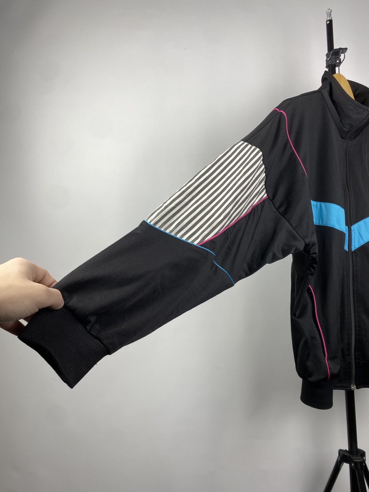 Puma × Vintage Vintage 90’s PUMA Sport Long Sleeve Track Full Zip Jacket L Size US L / EU 52-54 / 3 - 3 Thumbnail