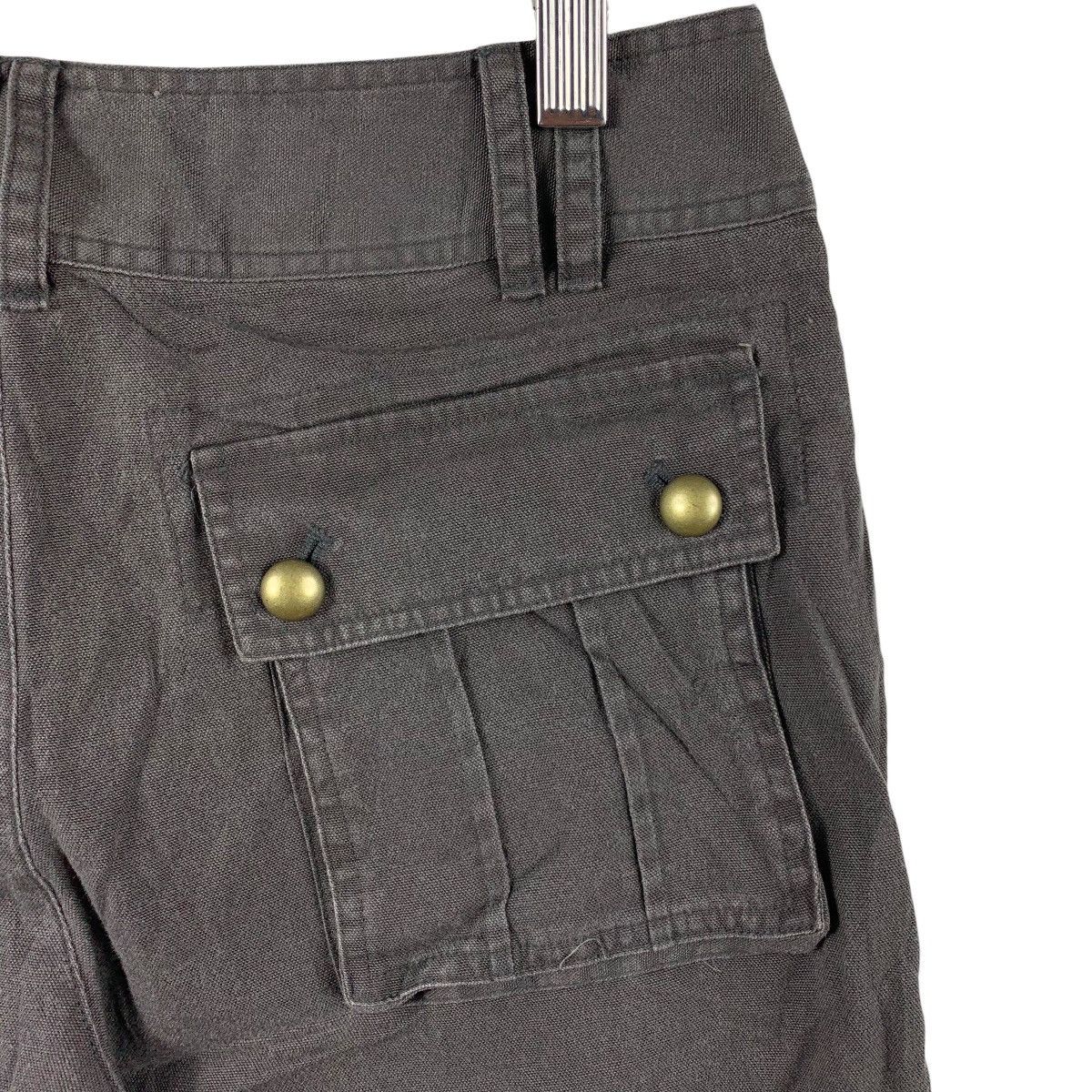 Designer × Japanese Brand FEEL FIELDS Multipocket cargo parachute pants Size US 27 - 19 Thumbnail