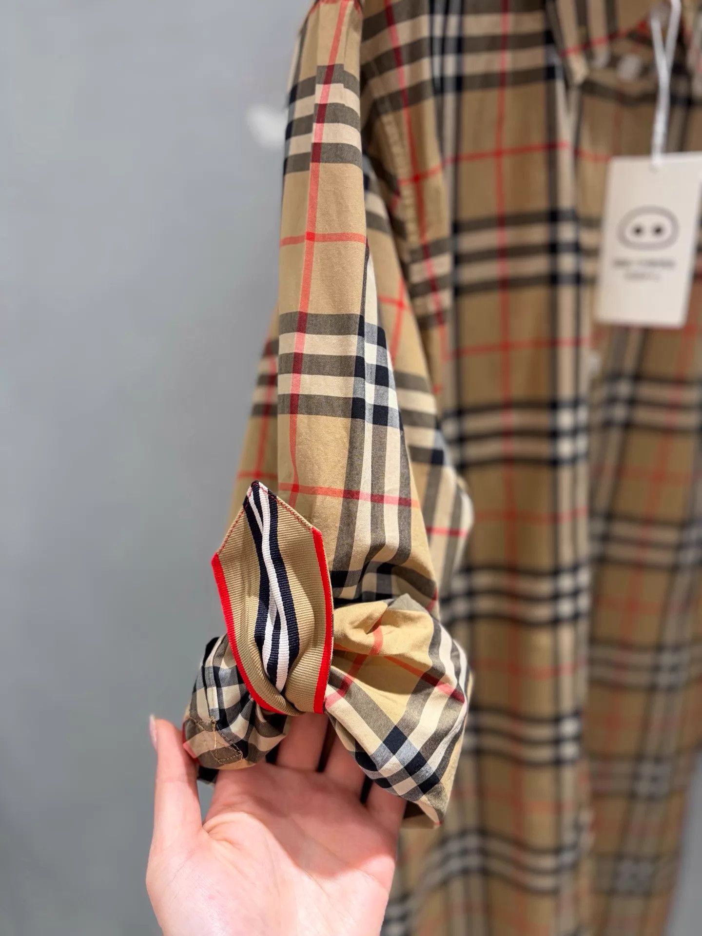 Burberry Burberry Women's Check Polo Collar Vintage Dress 40 Size S / US 4 / IT 40 - 3 Thumbnail