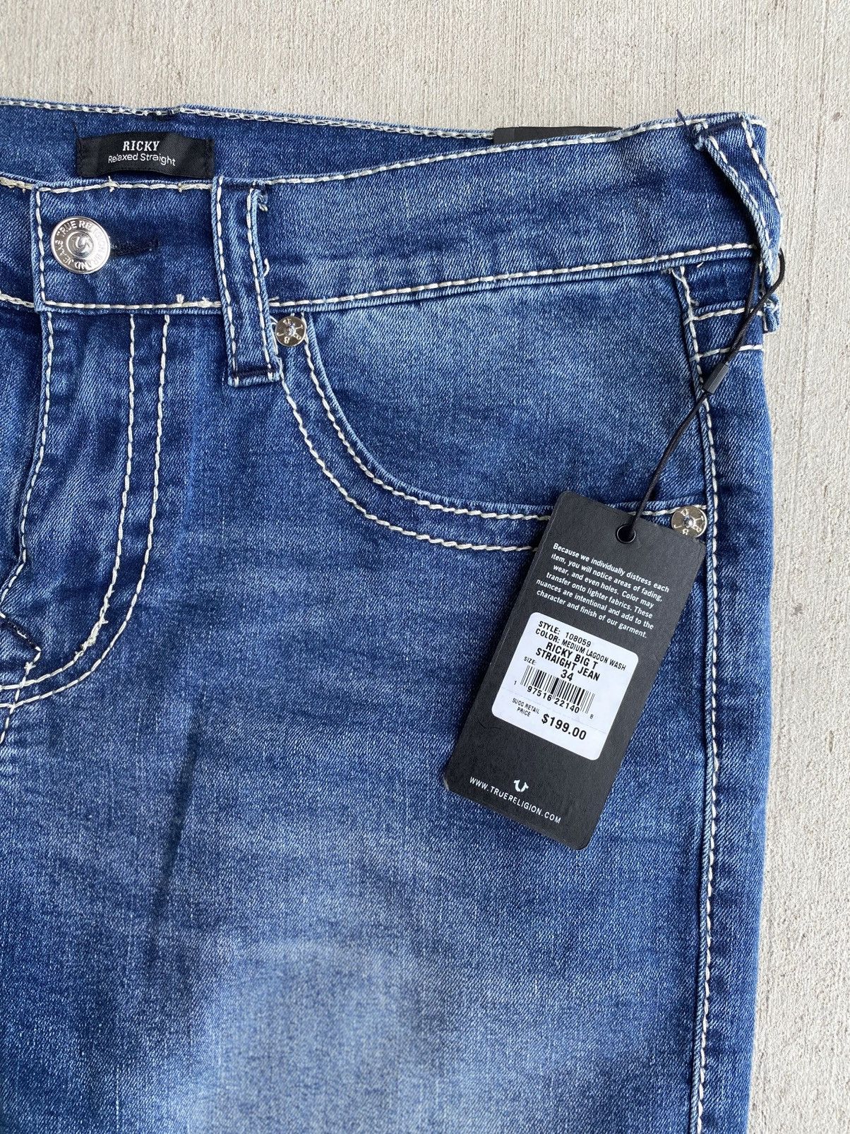 True Religion True Religion Vintage Jeans Size US 34 / EU 50 - 2 Thumbnail