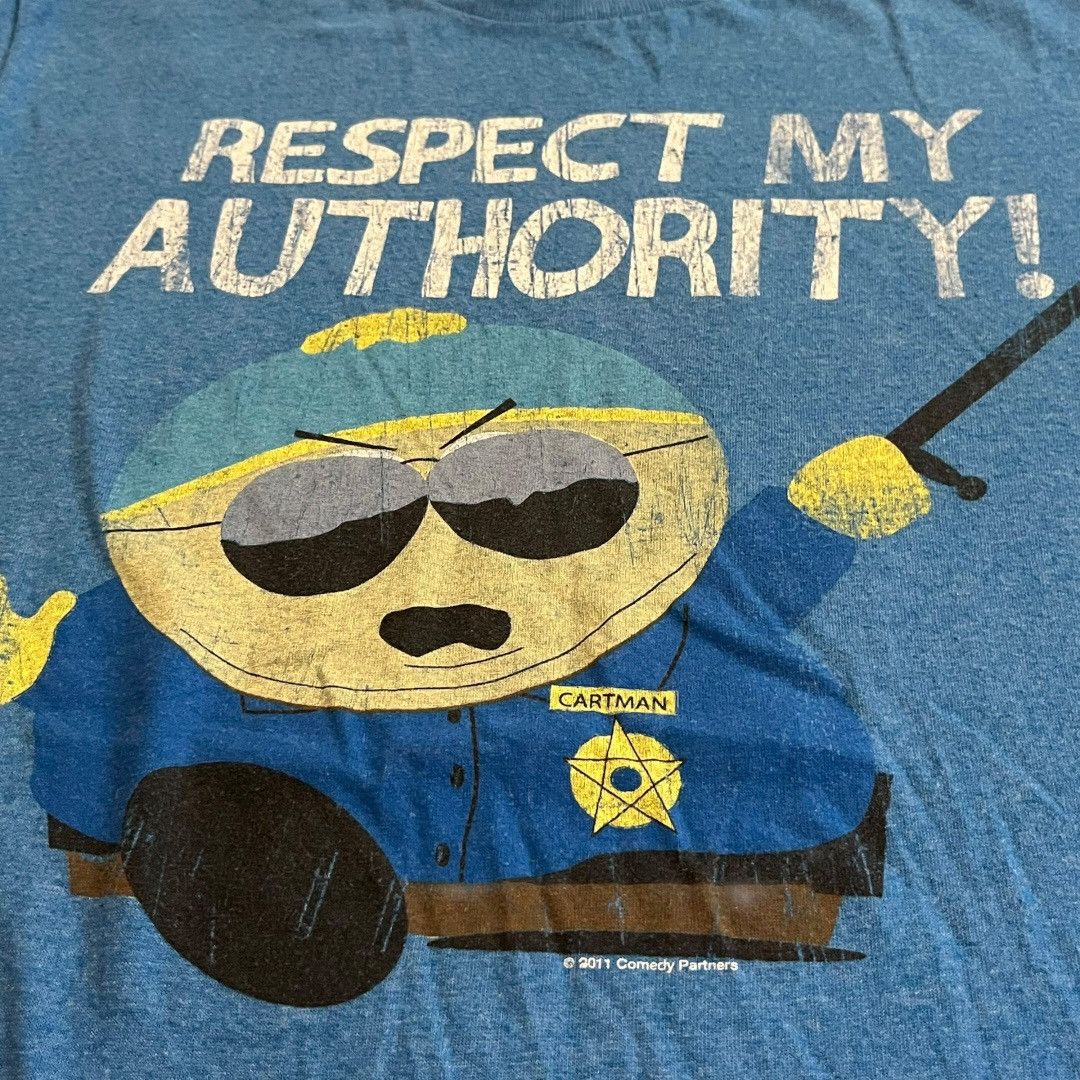 Vintage VINTAGE South Park Respect My Authority T Shirt Size US M / EU 48-50 / 2 - 3 Thumbnail