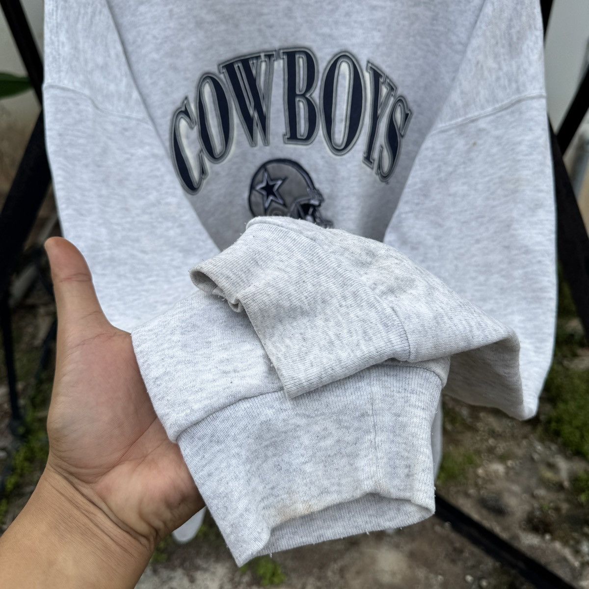 Vintage Vintage 90s Dallas Cowboys Sportswear NFL Sweatshirt Size US XL / EU 56 / 4 - 8 Thumbnail
