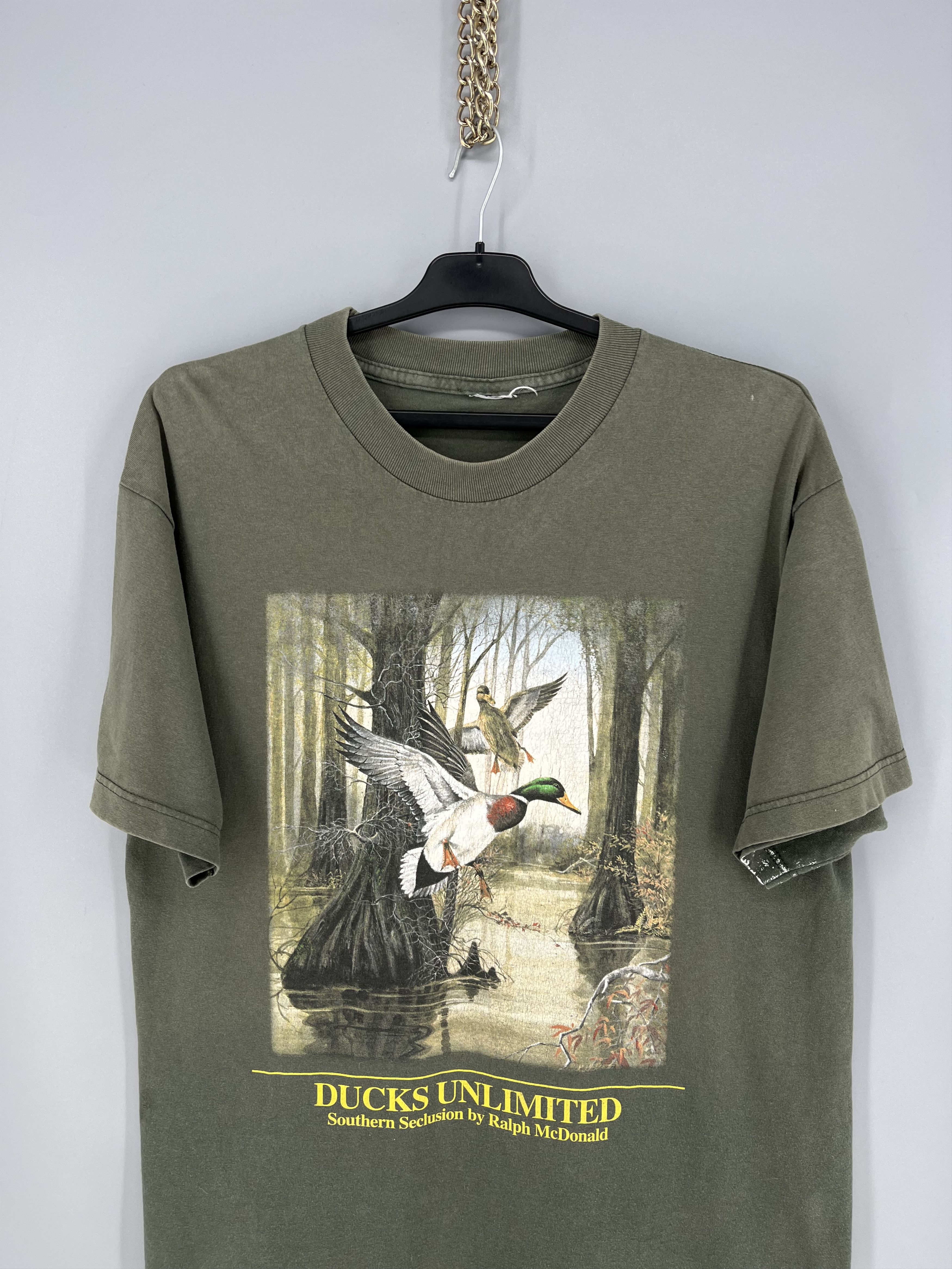 Vintage Ducks Unlimited “Southern Seclusion” Shirt Size US L / EU 52-54 / 3 - 6 Thumbnail