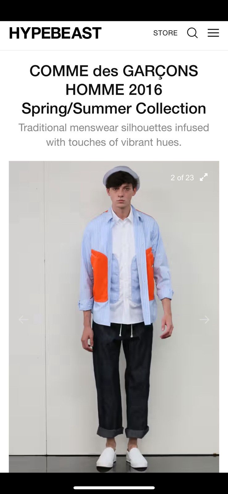 Comme des Garcons Homme Comme Des Garcons SS16 Longsleeve Shirt Size US XS / EU 42 / 0 - 2 Thumbnail