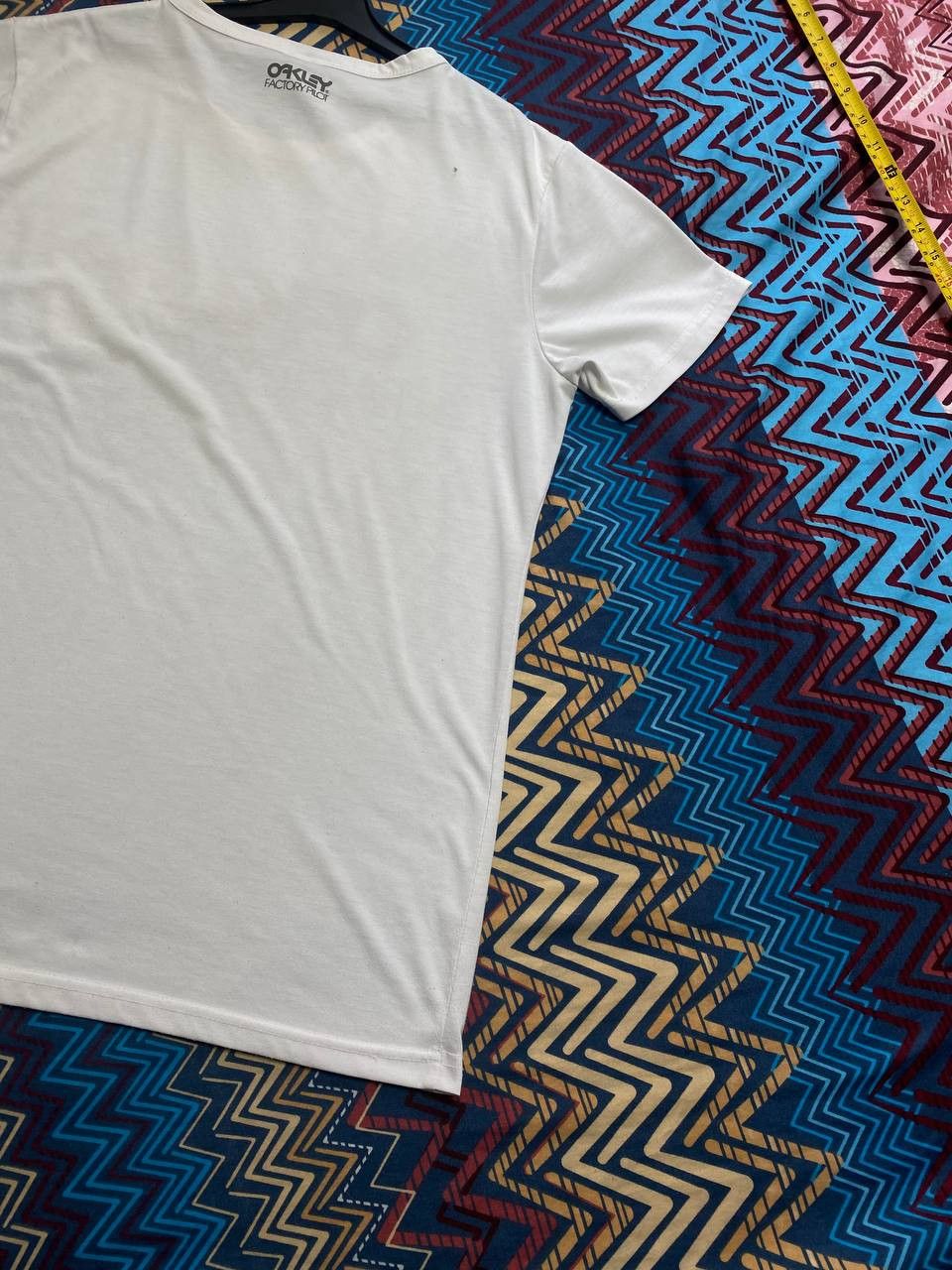 Oakley Streetwear T-Shirt Oakley big logo white Y2K Vintage Size US S / EU 44-46 / 1 - 14 Thumbnail