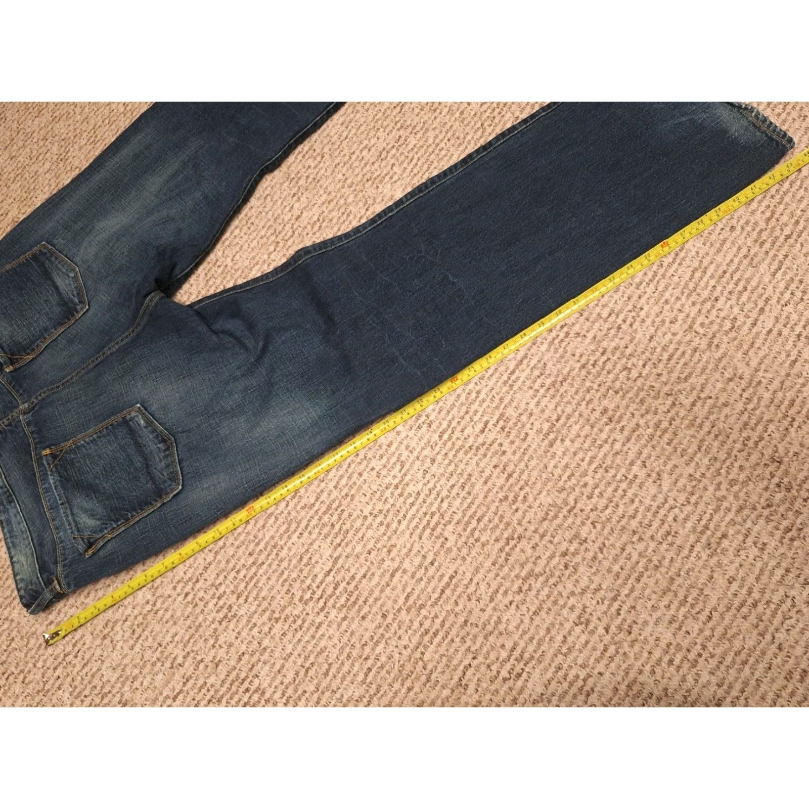 Polo Ralph Lauren Polo Ralph Lauren Jeans Men 40x32 Dakota Mercer 67437 Button Zip 5-Pocket Denim Blue Regular Slimming Stretch Size US L / EU 52-54 / 3 - 7 Thumbnail