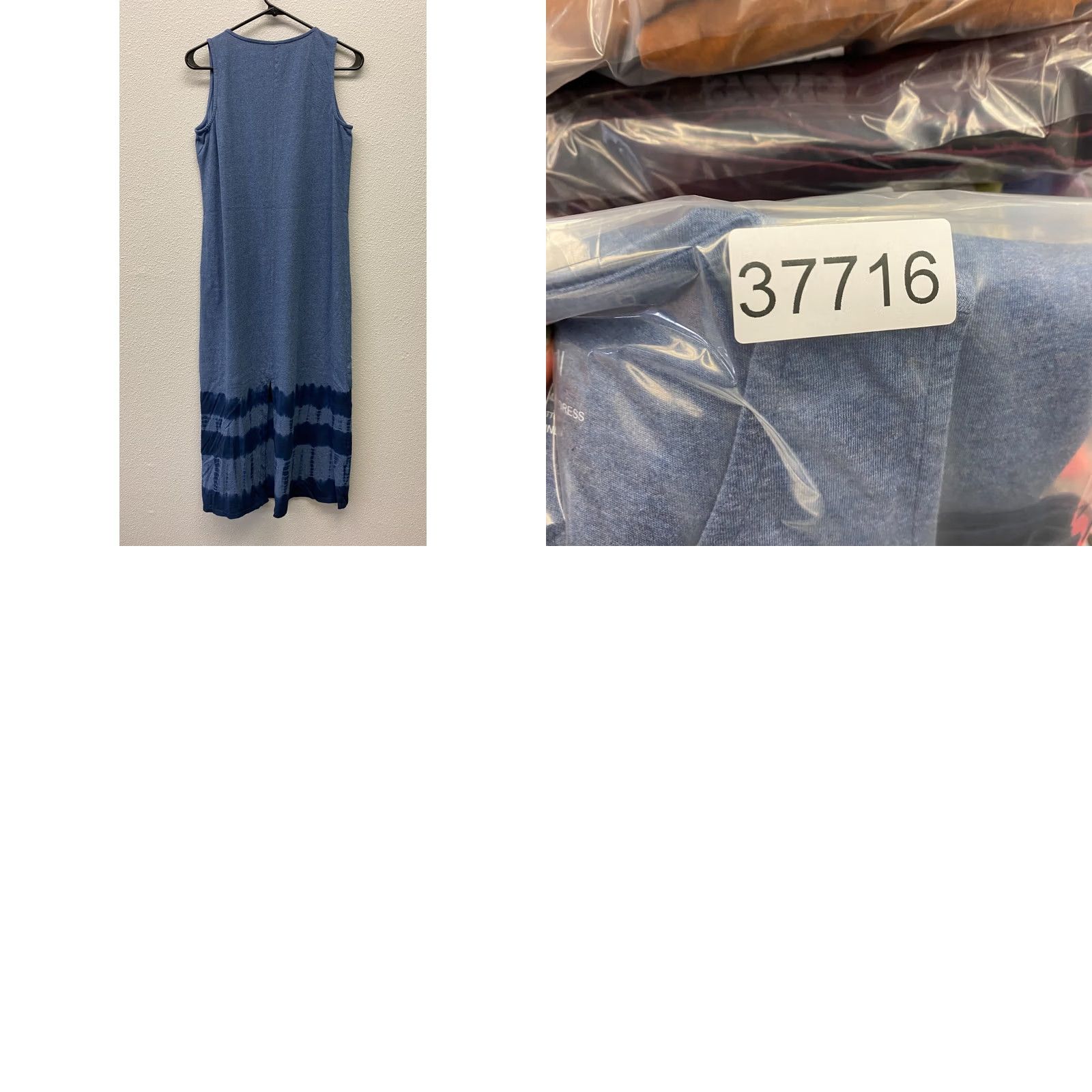 J. Jill J. Jill Sleep Dress Womens Small PJ Maxi Sleeveless 100% Cotton Blue Size S / US 4 / IT 40 - 9 Thumbnail