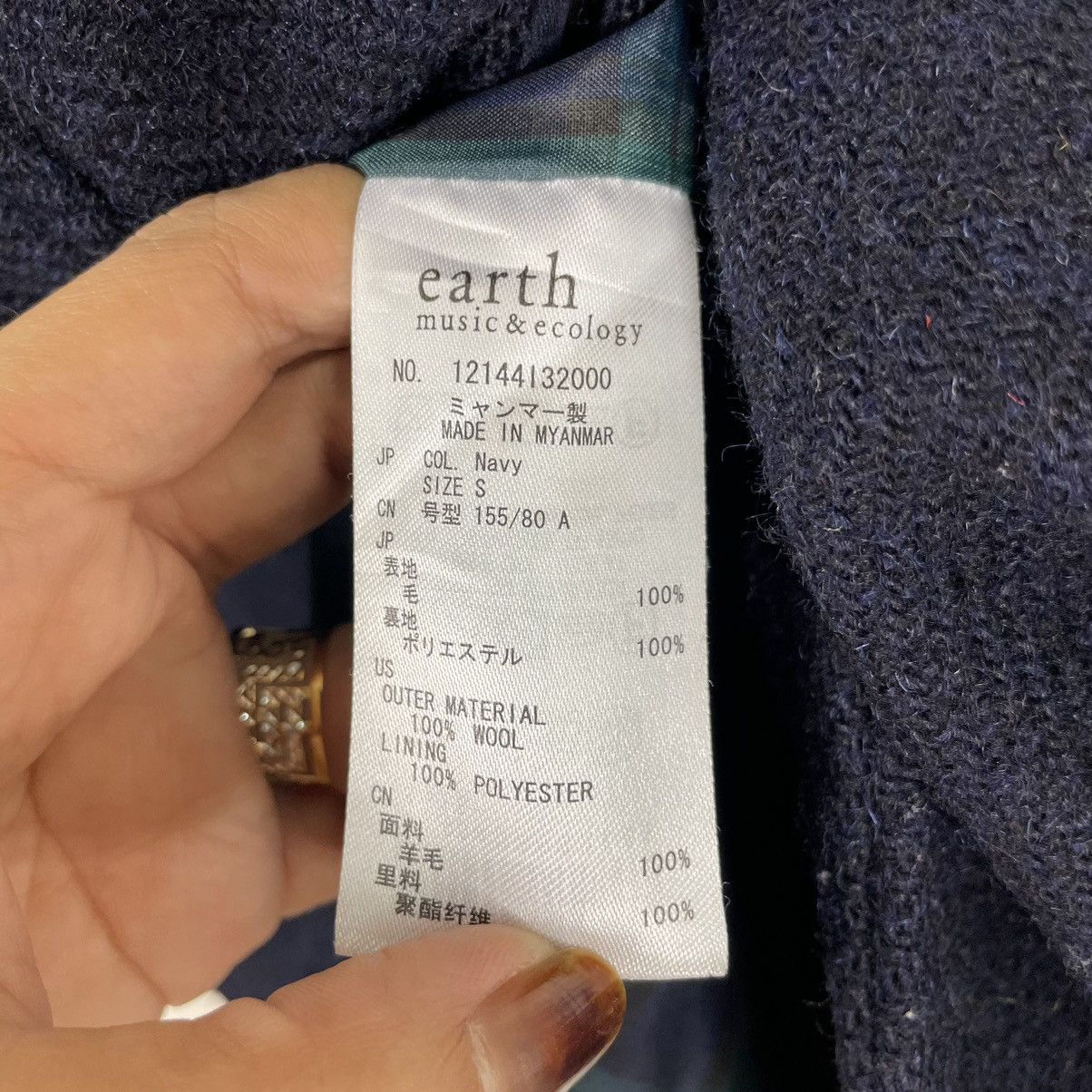 Designer × Harris Tweed × Japanese Brand 💥EARTH ECOLOGY HARRIS TWEED WOOL JACKER Size US S / EU 44-46 / 1 - 9 Thumbnail
