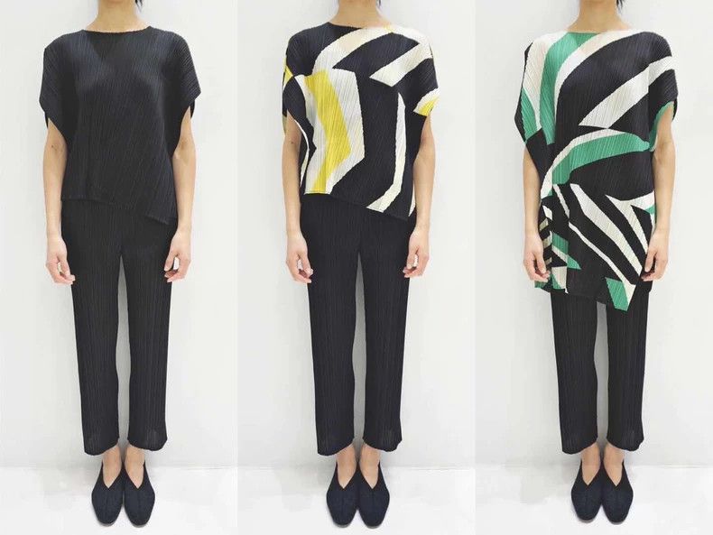 Issey Miyake Issey Miyake size:3 Yellow and black color-matched irregul Size XS / US 0-2 / IT 36-38 - 6 Thumbnail