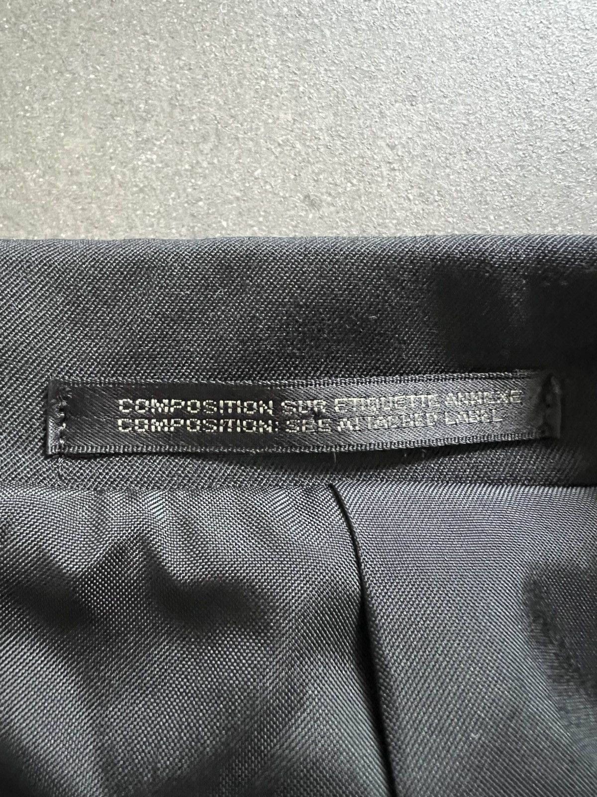 Vintage Yohji Yamamoto Pour Homme AW04 Tailored Jacket Size US XL / EU 56 / 4 - 8 Thumbnail