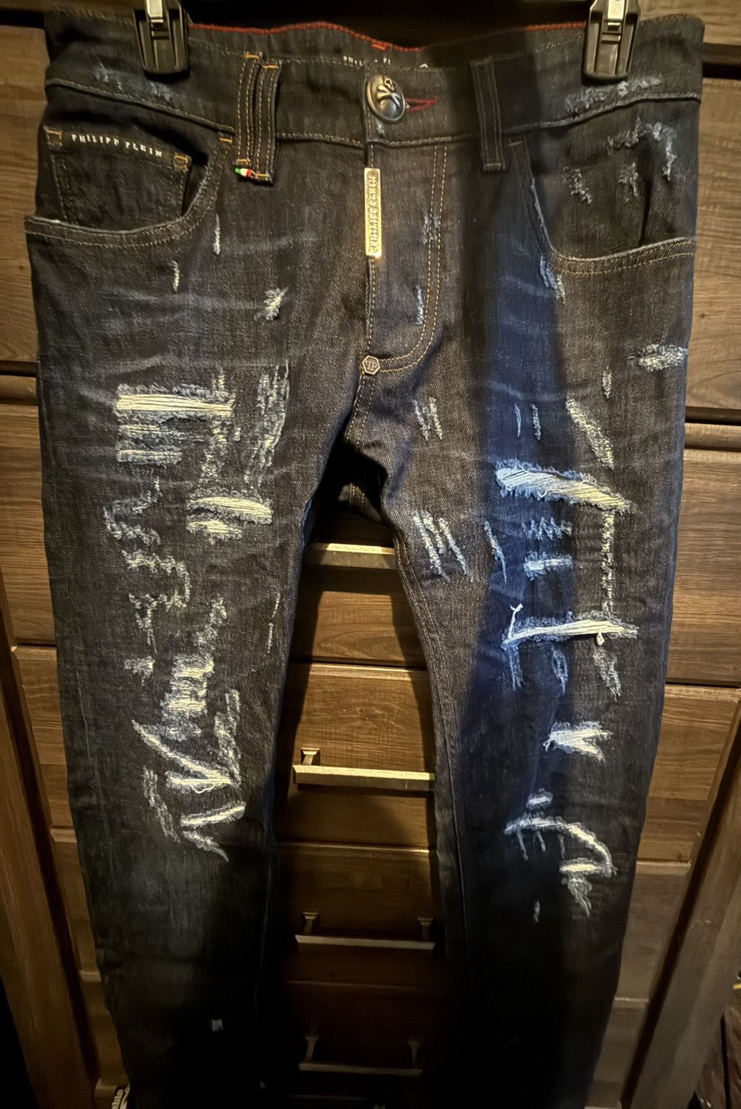 Philipp Plein Philipp Plein Skull Denim - Size 30 Size US 30 / EU 46 - 1 Thumbnail