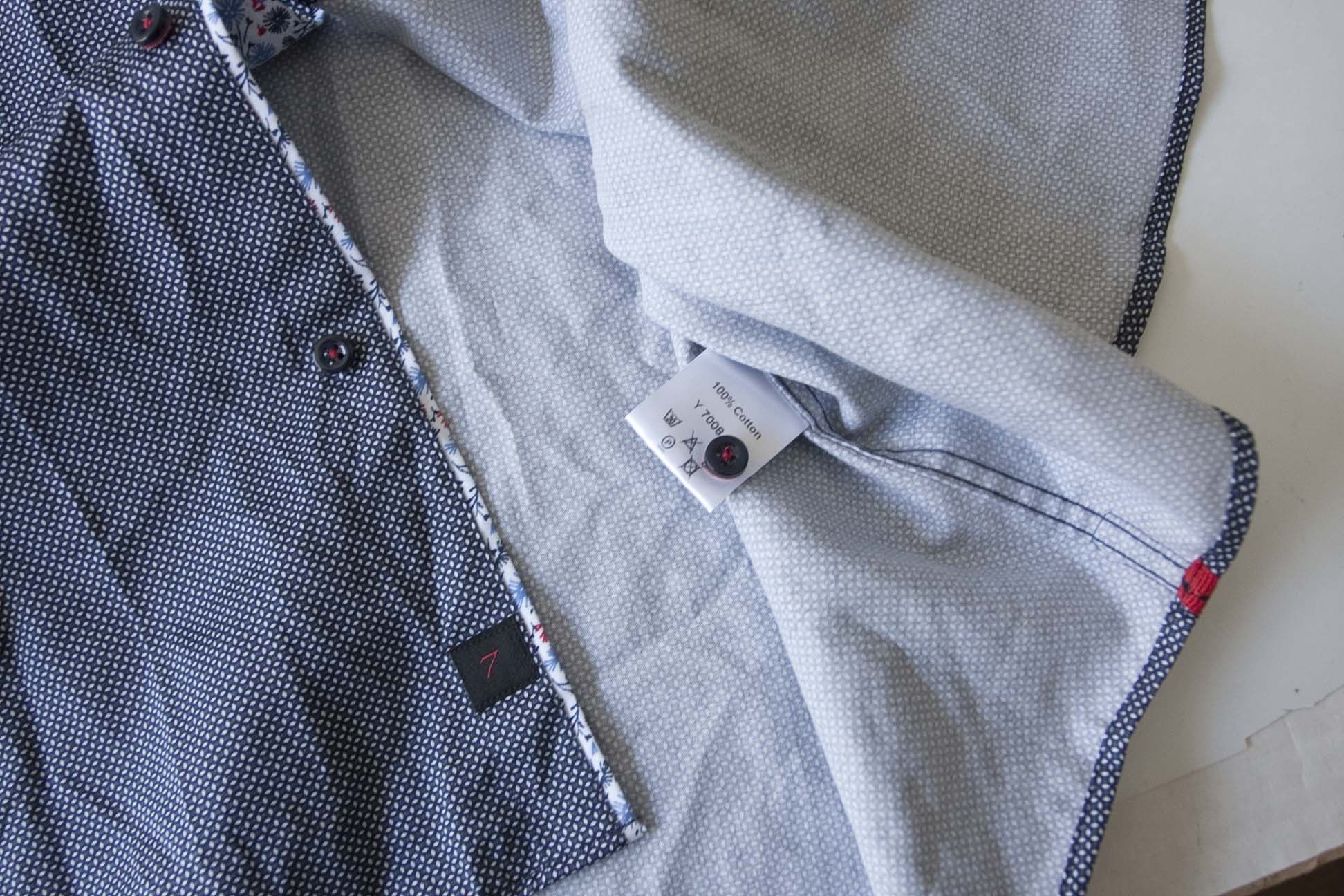 Other 7 Downie St. Shirt Short Sleeve Size 3/M Dark Blue Size US M / EU 48-50 / 2 - 4 Thumbnail