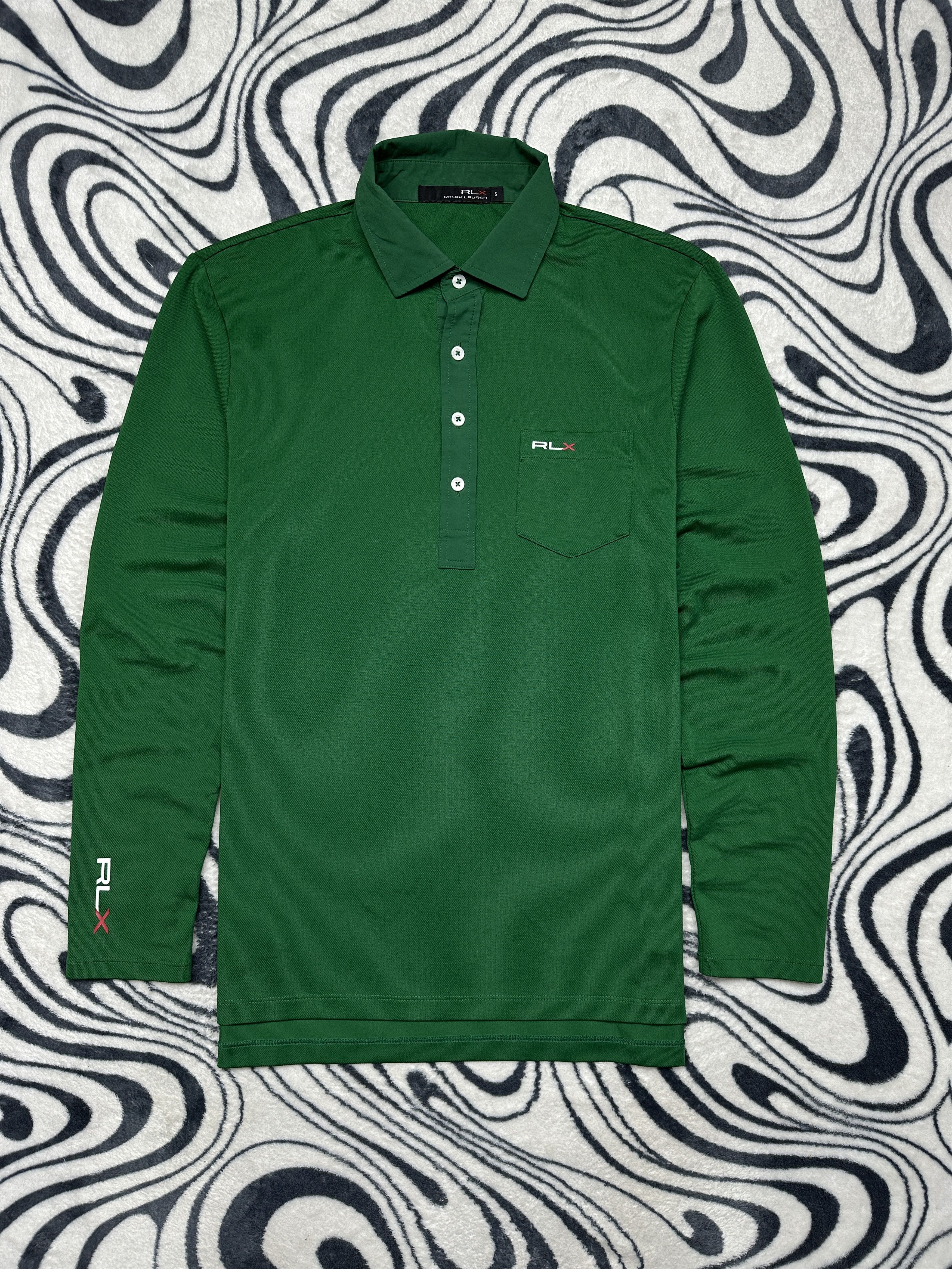 Polo Ralph Lauren Polo Ralph Lauren RLX Mens Long Sleeve T-Shirt Tee Size US S / EU 44-46 / 1 - 1 Thumbnail