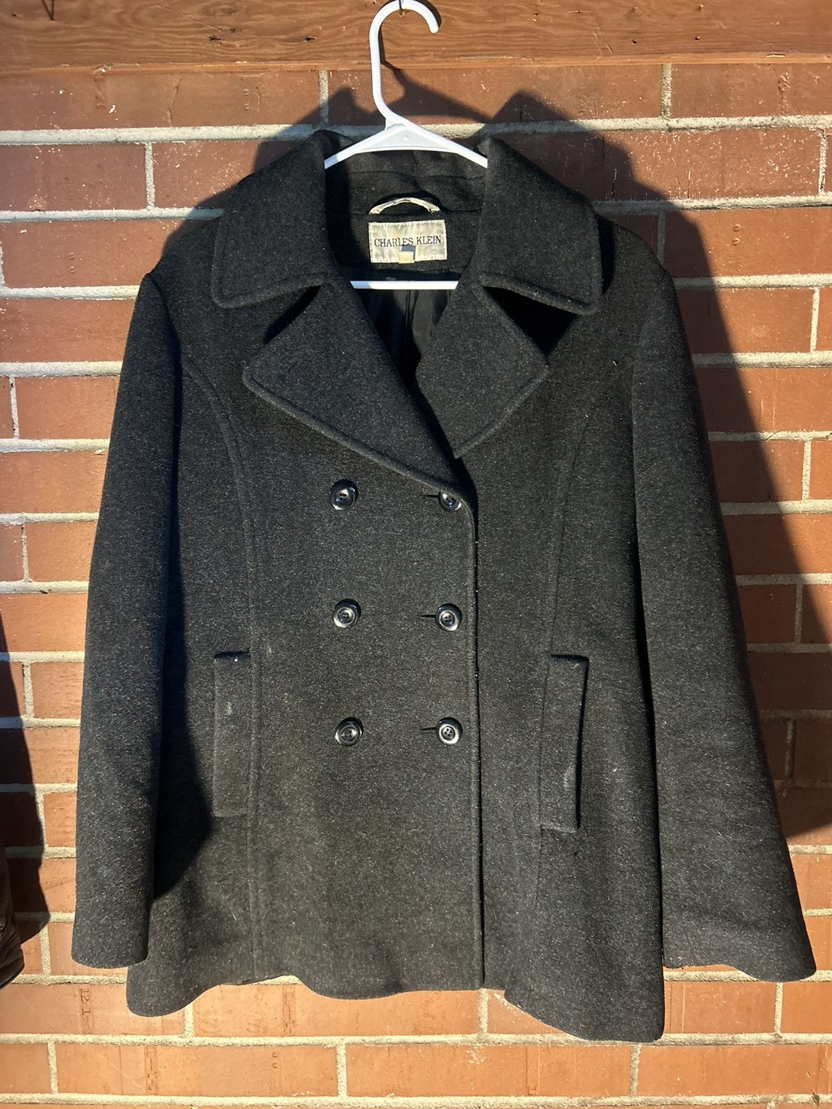 Vintage Vintage Wool Charles Klein Coat Size US L / EU 52-54 / 3 - 1 Thumbnail