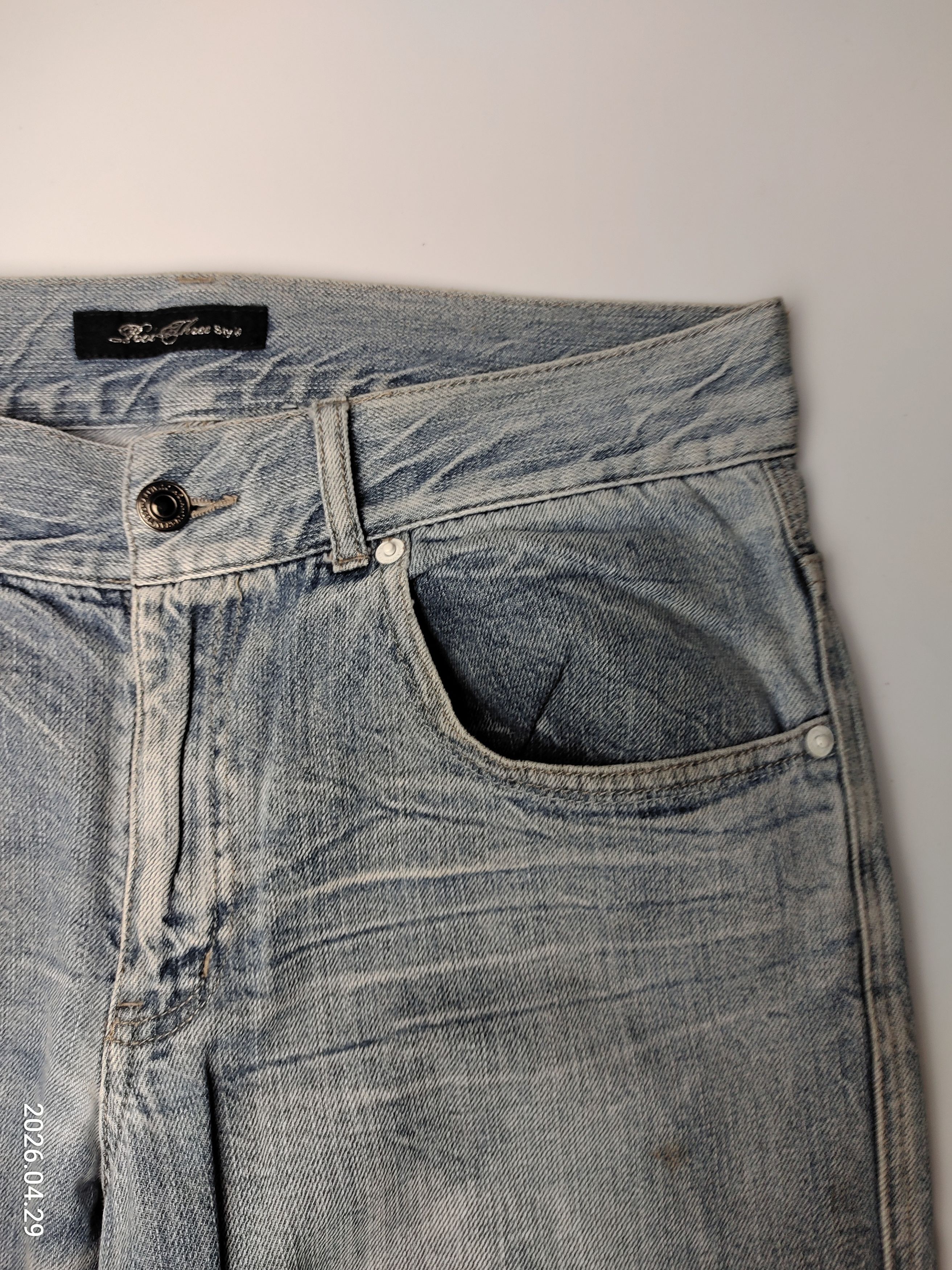 Japanese Brand Vintage Japanese Root Three denim pants Size US 30 / EU 46 - 4 Thumbnail