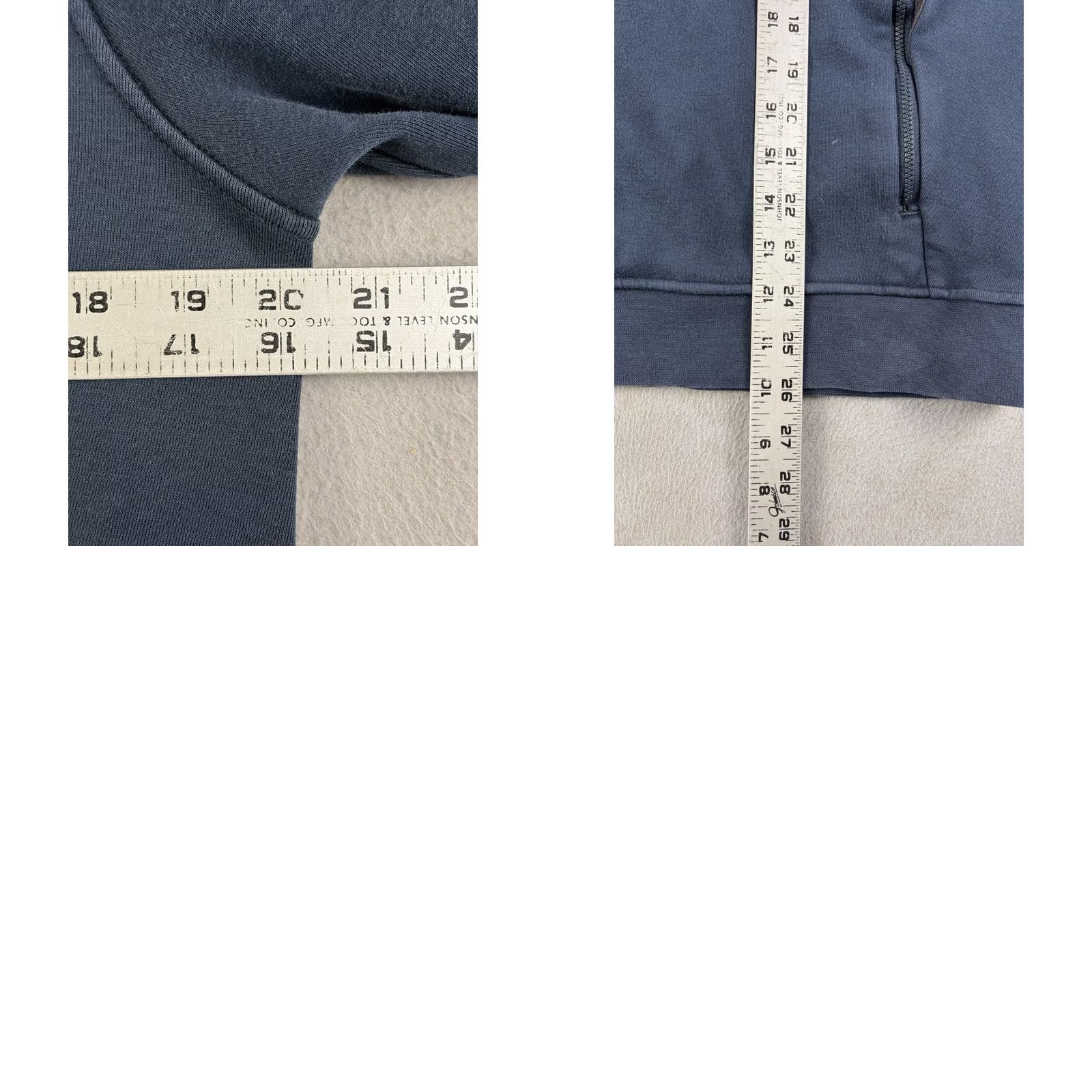 Lululemon Lululemon Sweatshirt Crew Neck Pullover Mens M Blue Cotton Blend Logo Pocket School/Performance Gym Size US M / EU 48-50 / 2 - 8 Thumbnail