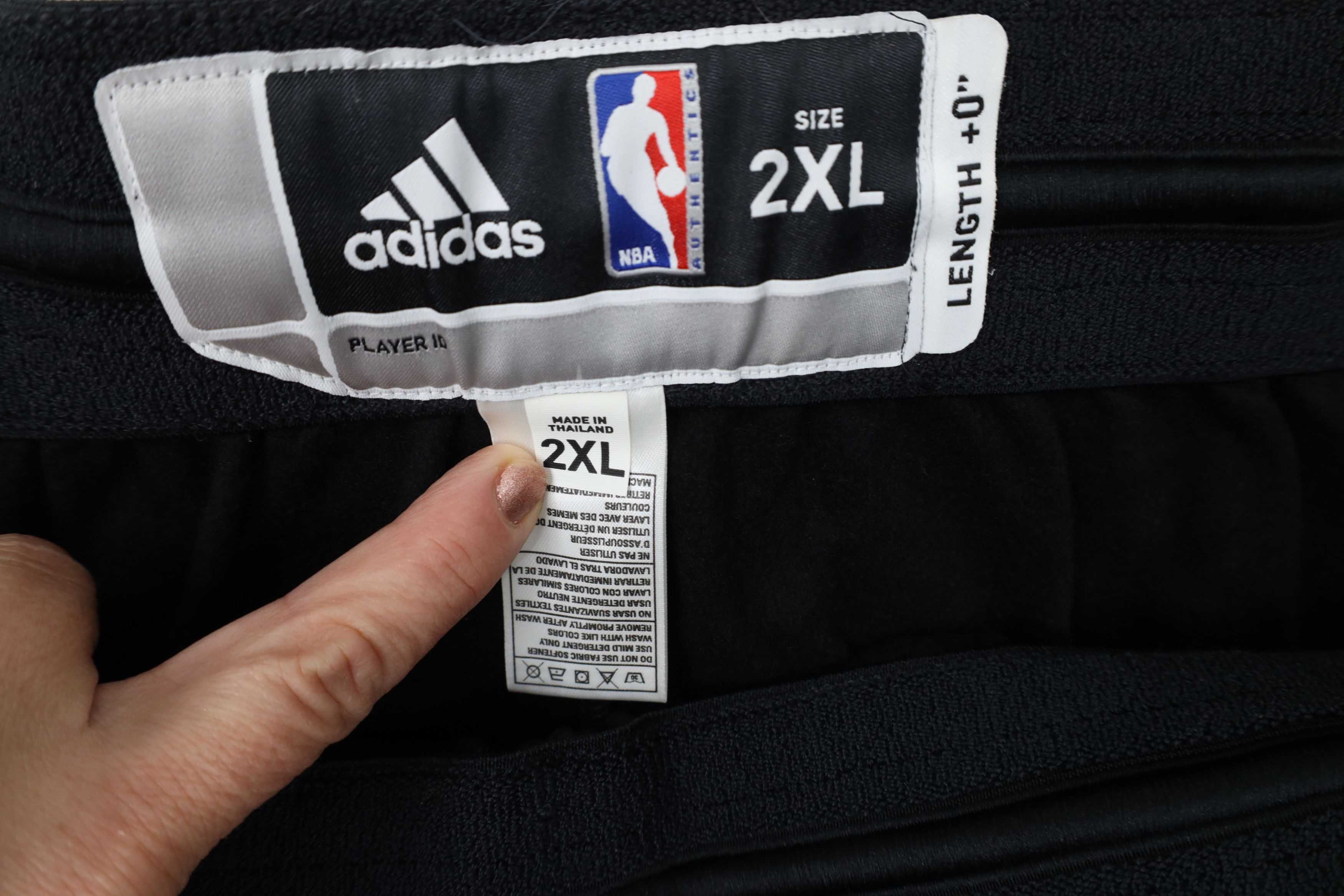 Adidas Adidas NBA Authentics Basketball Wide Leg Sweatpants Pants Size US 40 / EU 56 - 9 Thumbnail