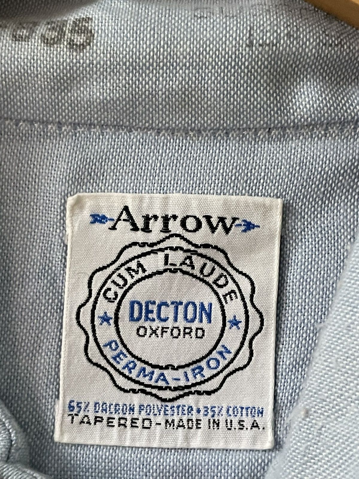 Arrow True Vintage Shirt Mens 50s Sanforized Workshirt USA Arrow Size US L / EU 52-54 / 3 - 6 Thumbnail