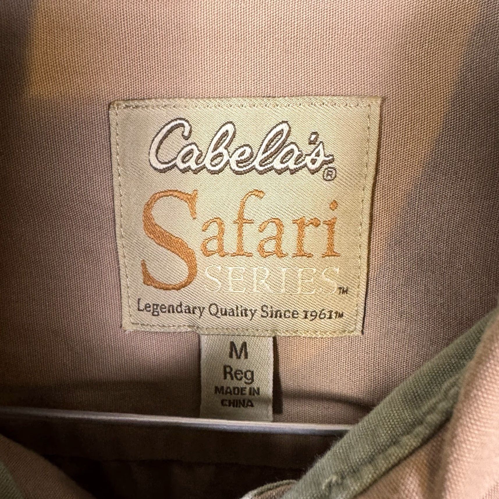 Vintage Cabela's Safari Jacket Men M Utility Field Shacket Cargo Tact Convertible Shoot Jacket Size US M / EU 48-50 / 2 - 6 Thumbnail