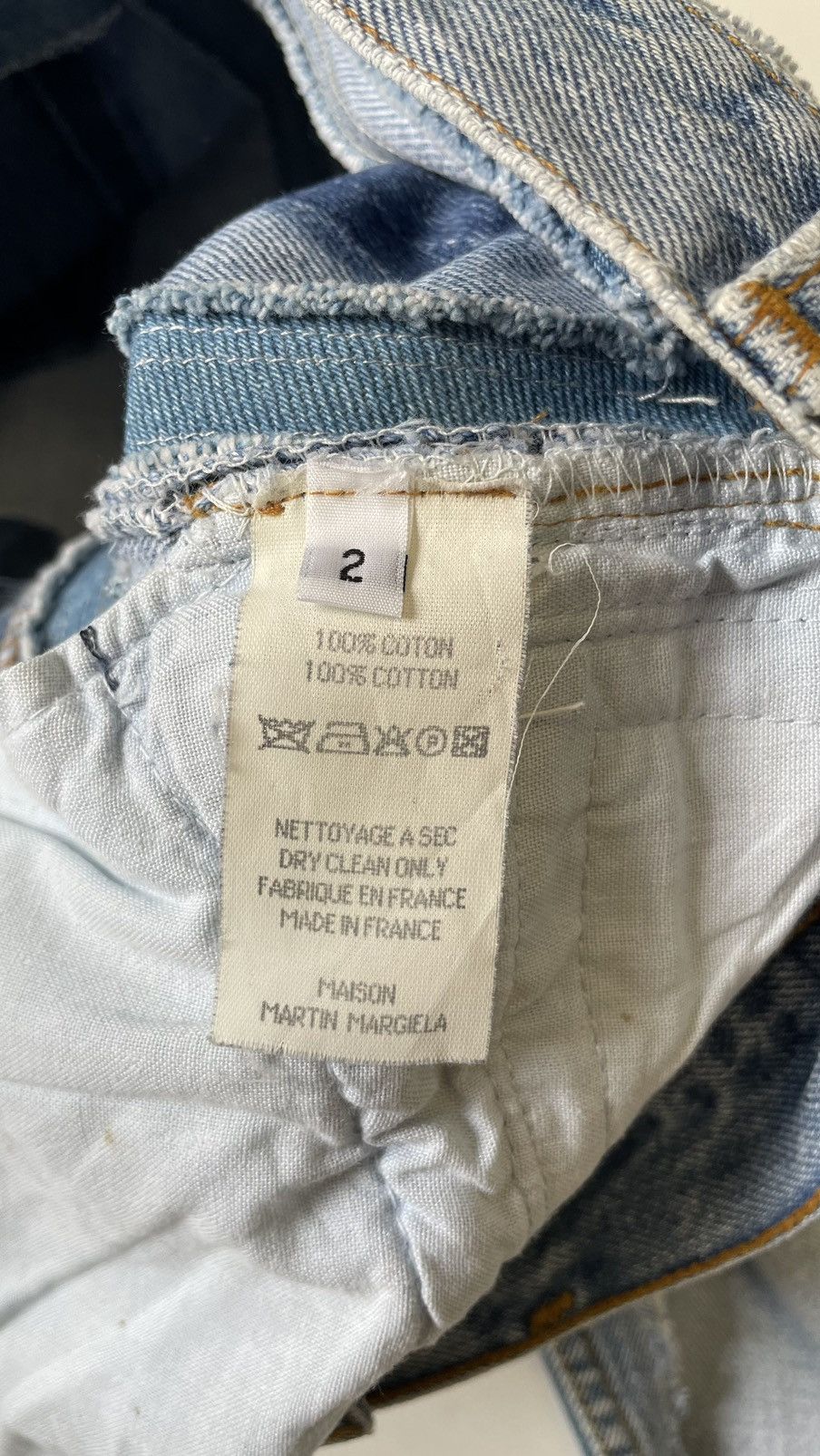 Maison Margiela A/W 03 Artisanal ‘Inside Out’ Jeans Size US 32 / EU 48 - 9 Thumbnail